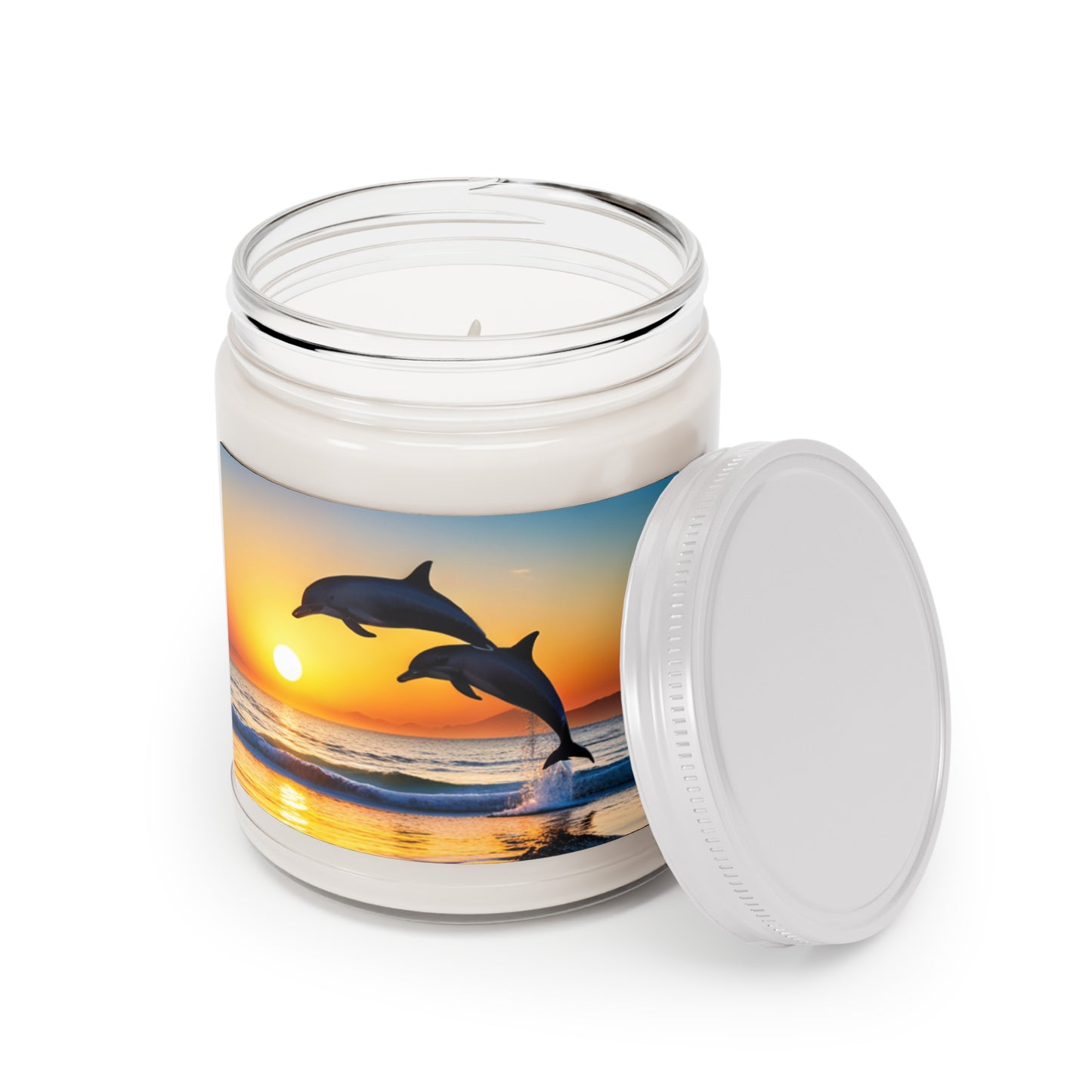 Scented Candles, 9oz  (Dolphins)