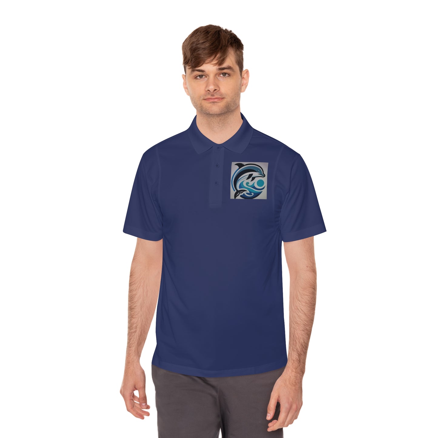 Men's Sport Polo Shirt (Dolphin)