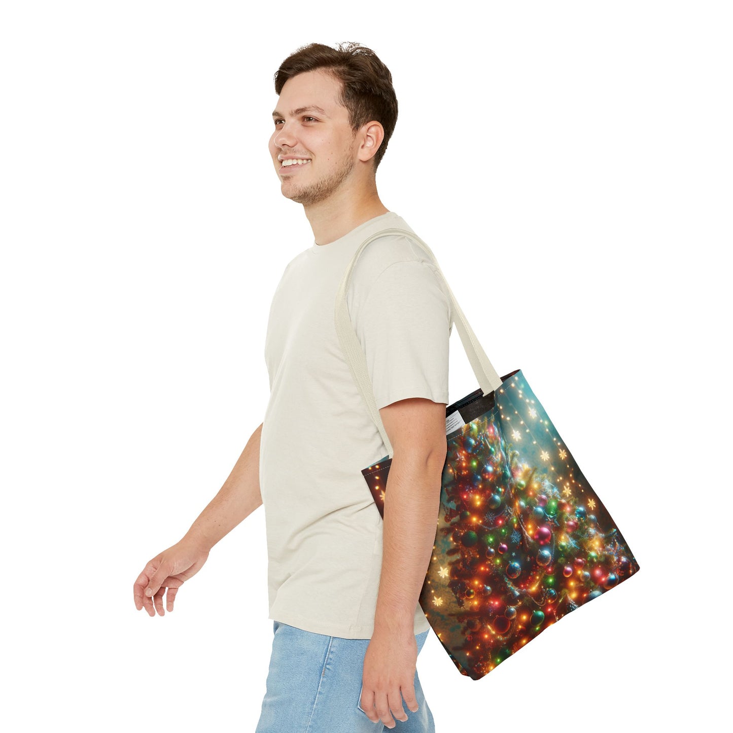 Tote Bag (AOP) (Tree w/Lights)