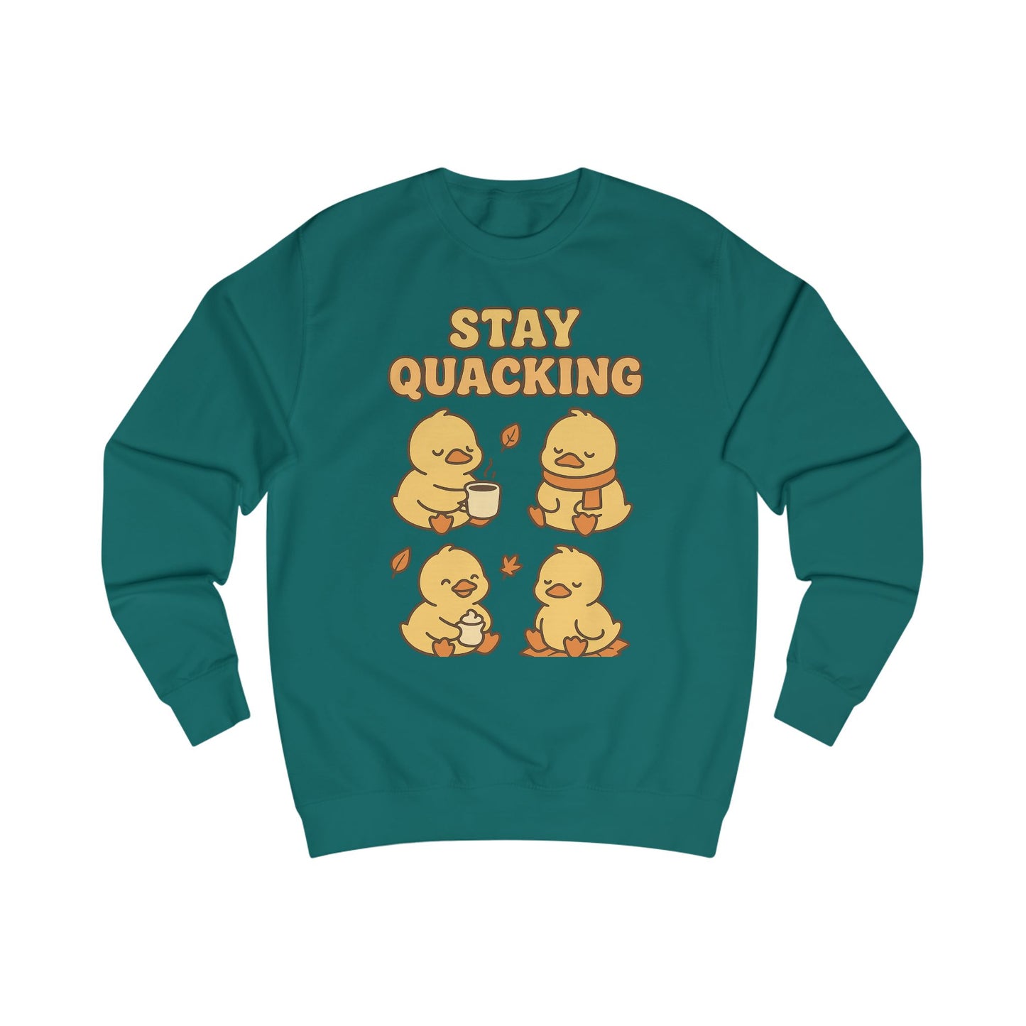 Cozy Ducks Sweatshirt – Funny Fall Pullover for Animal Lovers(UNISEX)