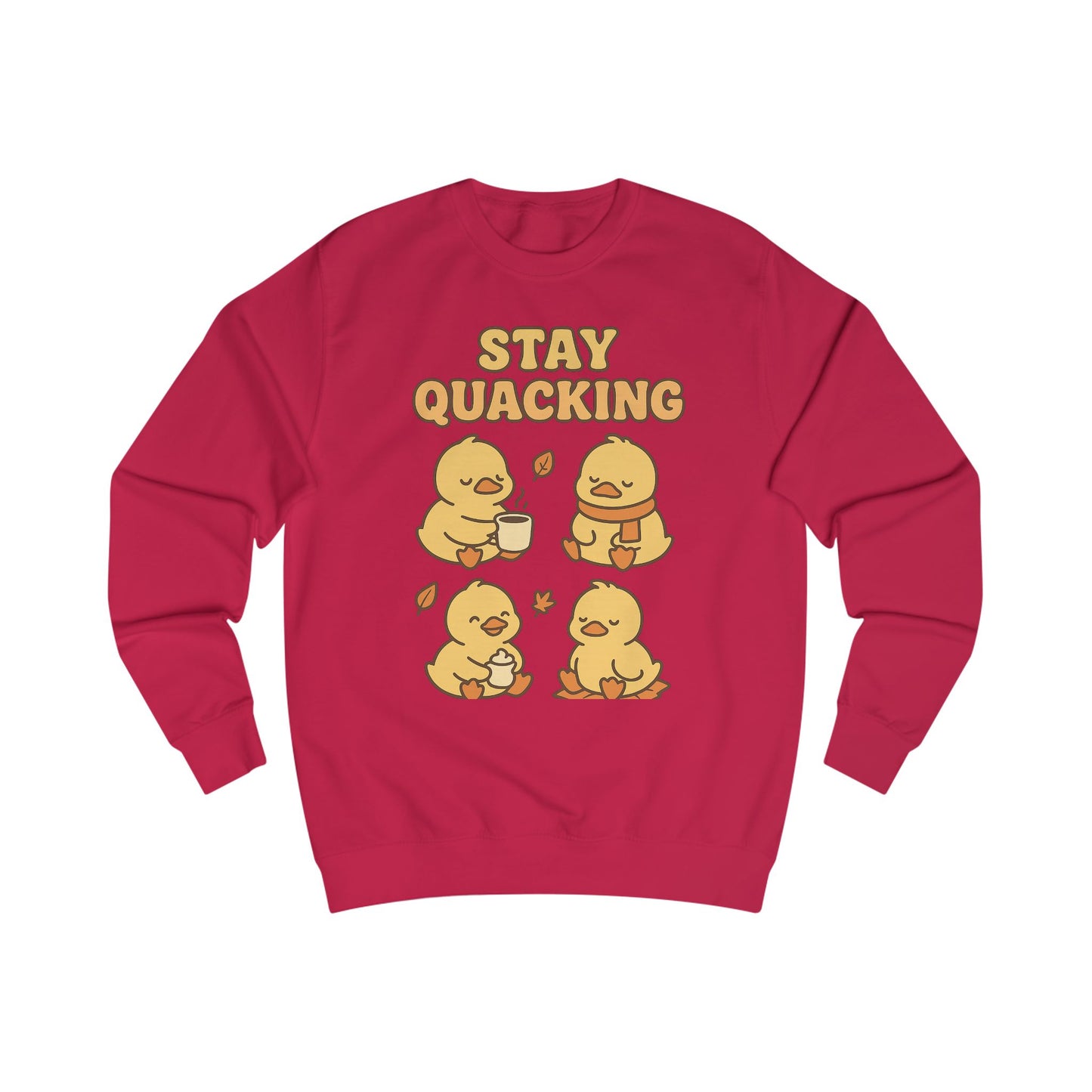 Cozy Ducks Sweatshirt – Funny Fall Pullover for Animal Lovers(UNISEX)