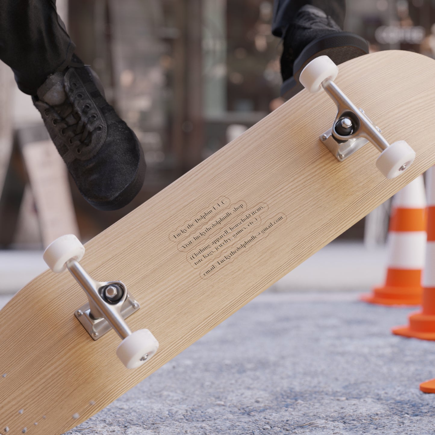 Transparent Outdoor Stickers, Die-Cut, 1pc (LTDLLC)