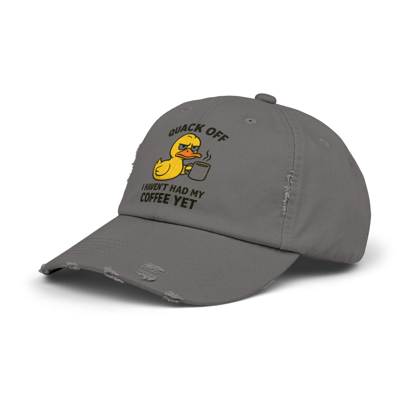 Quack Off Coffee Cap – Funny Unisex Baseball Hat