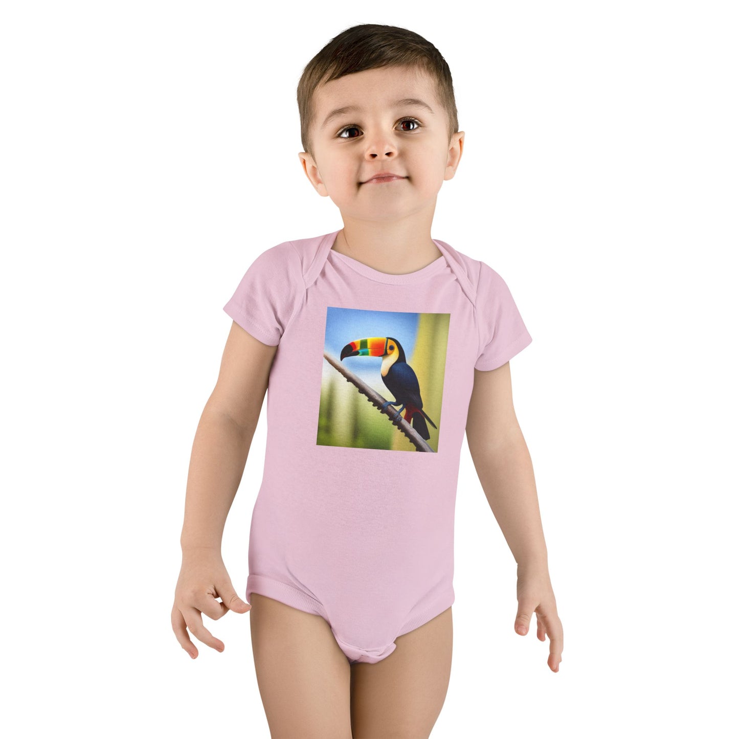 Baby Short Sleeve Onesie® (Toucan)