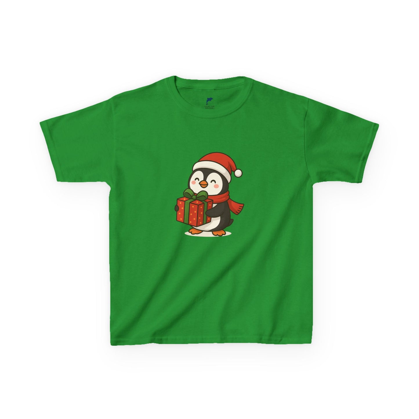 Festive Cute Penguin Tee kids
