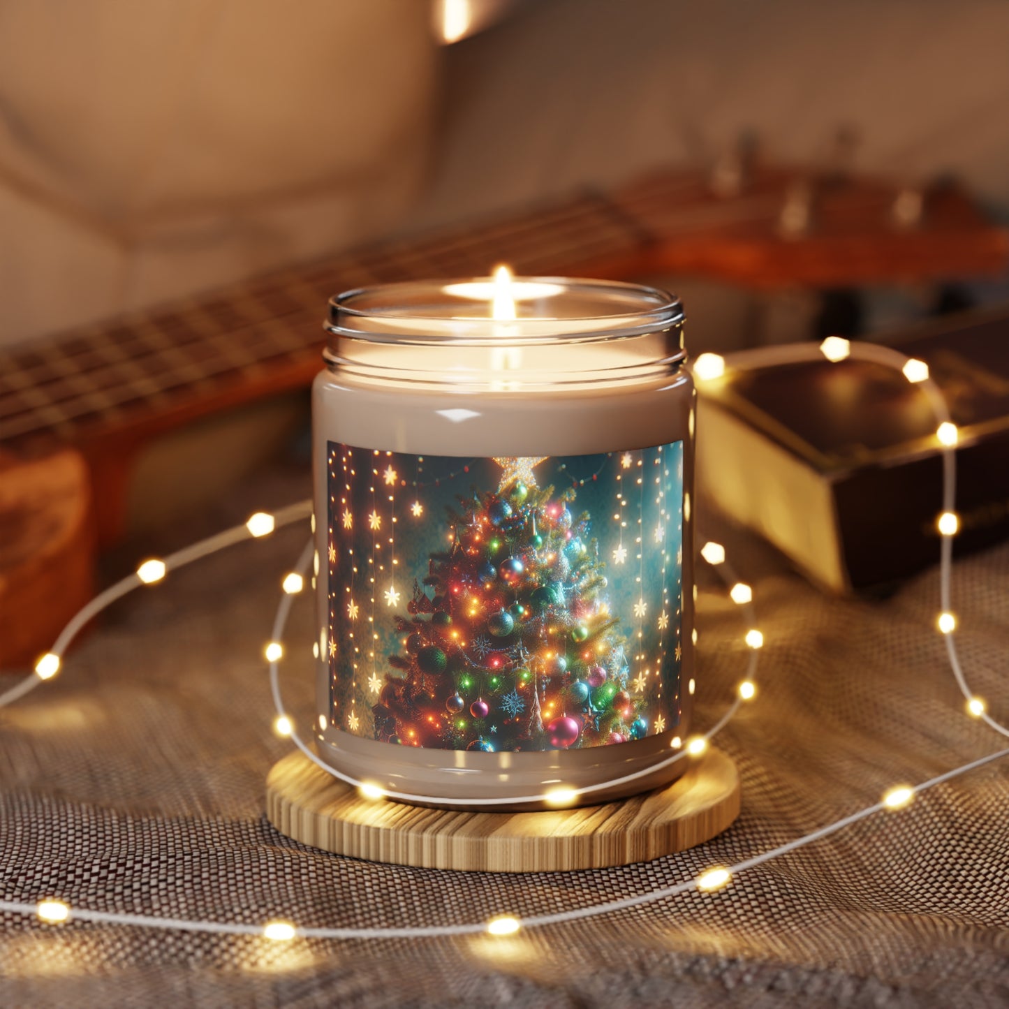 Scented Candles, 9oz (Tree w/Lights)