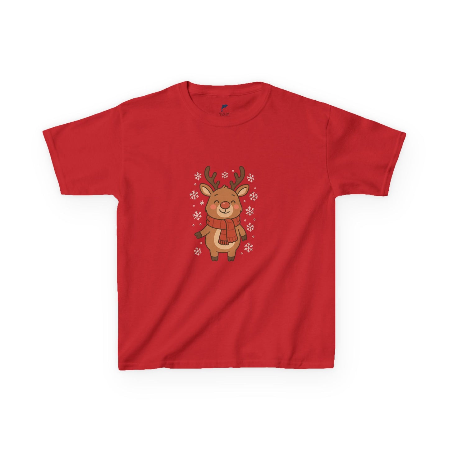 Festive Reindeer Kids Tee