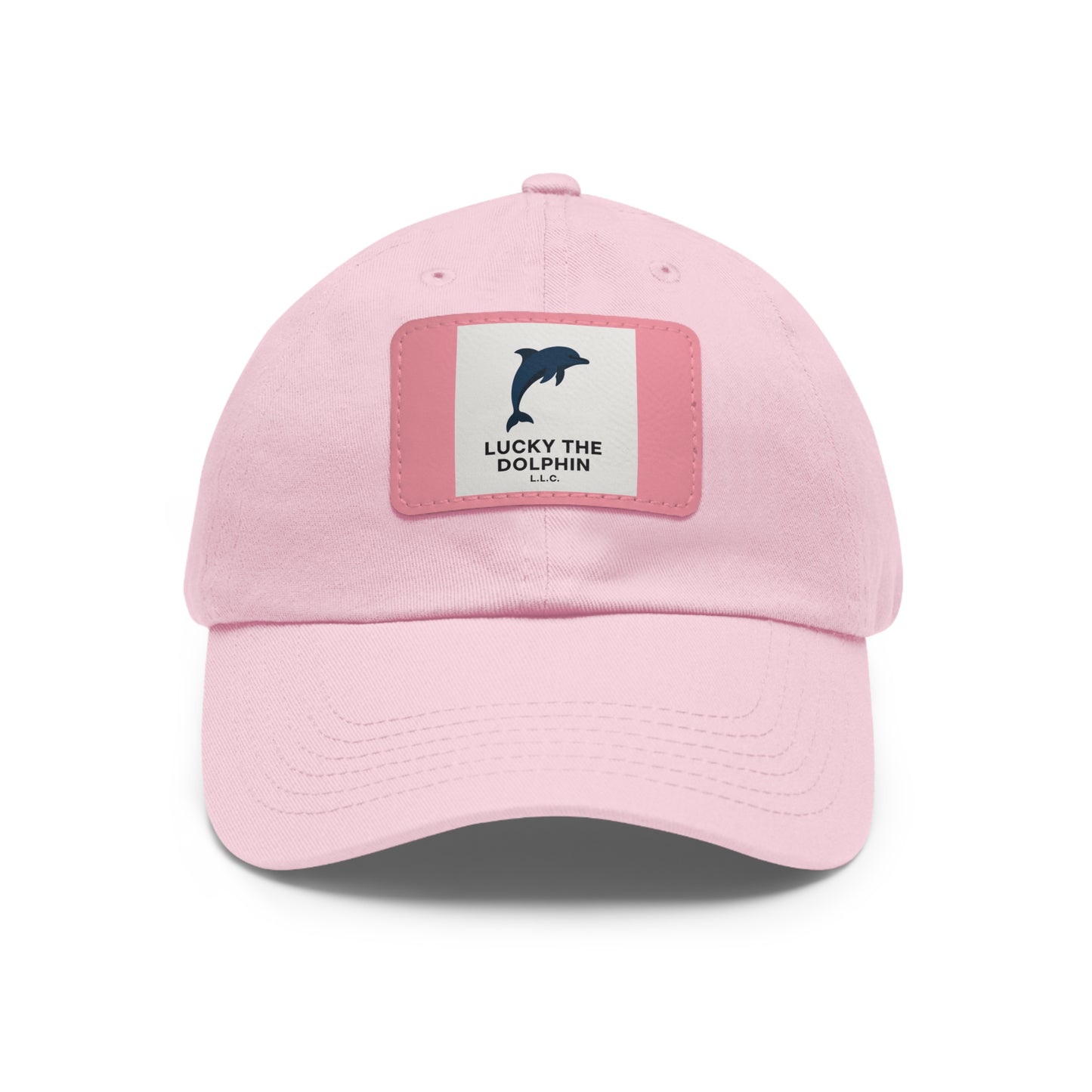 Lucky the Dolphin LLC Signature Logo Hat – Classic Comfort, Bold Style
