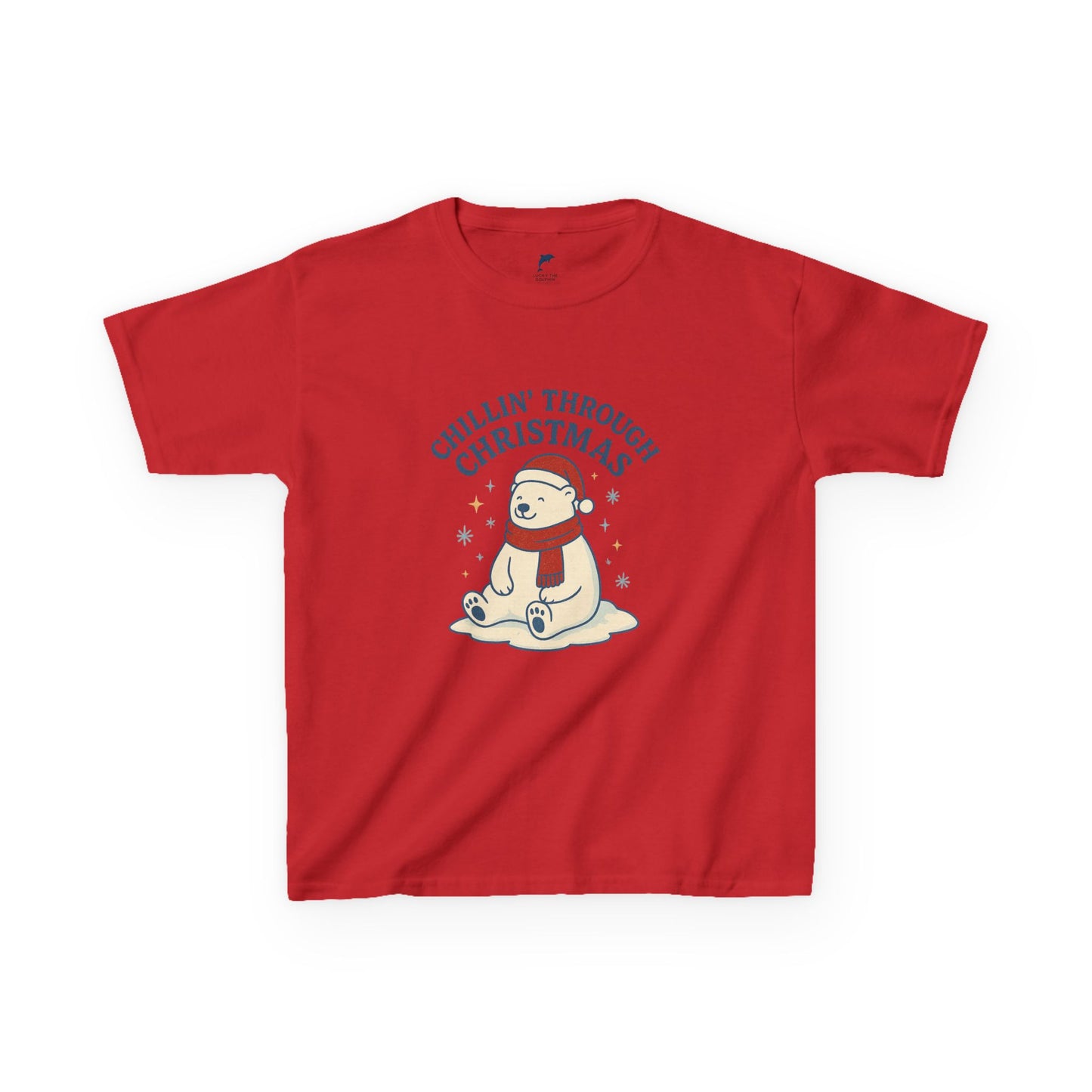 Chillin’ Through Christmas Polar Bear Kids Tee