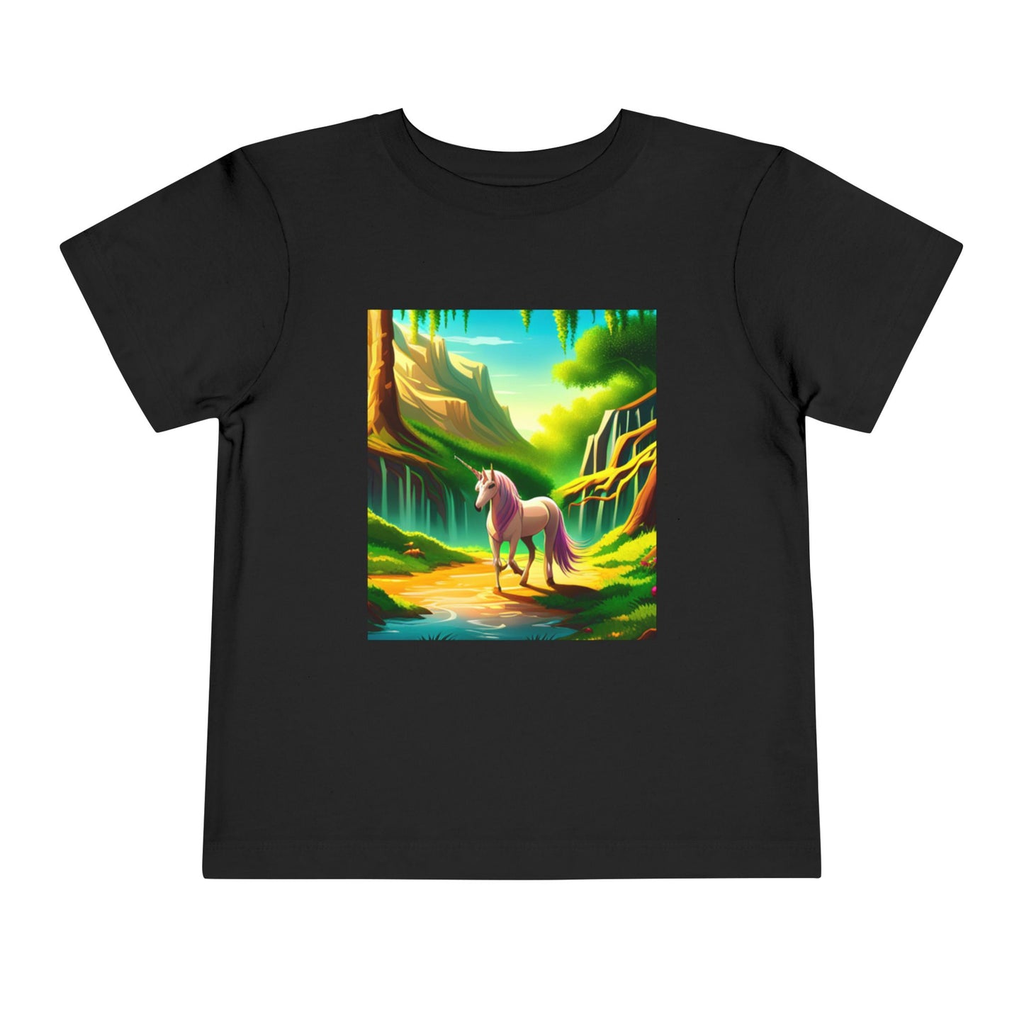 Toddler Short Sleeve Tee (Unicorn)