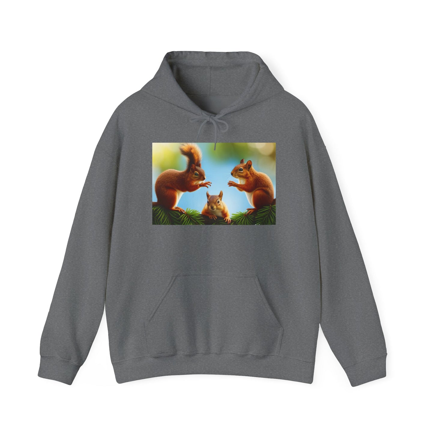 Unisex Heavy Blend™ Hooded Sweatshirt (Squirrels)