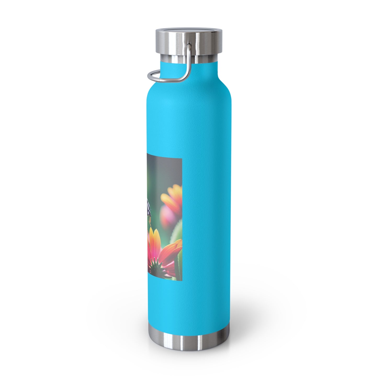 Copper Vacuum Insulated Bottle, 22oz (Lady Bug)