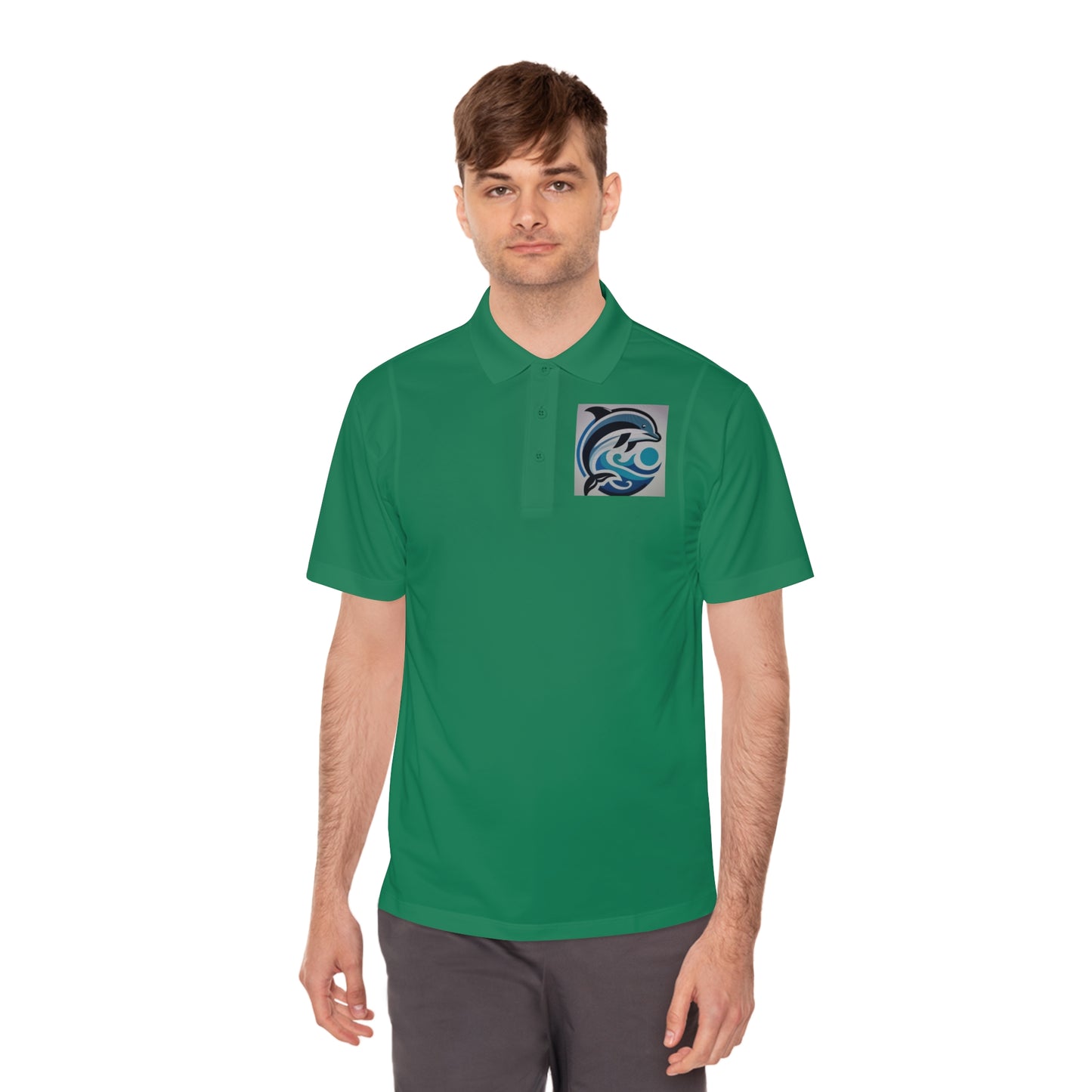 Men's Sport Polo Shirt (Dolphin)