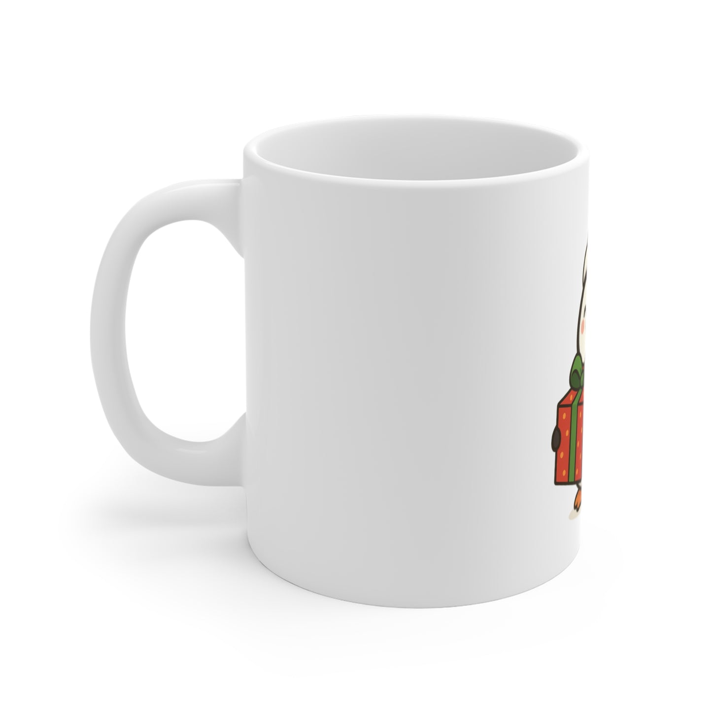 Festive Cute Penguin Mug