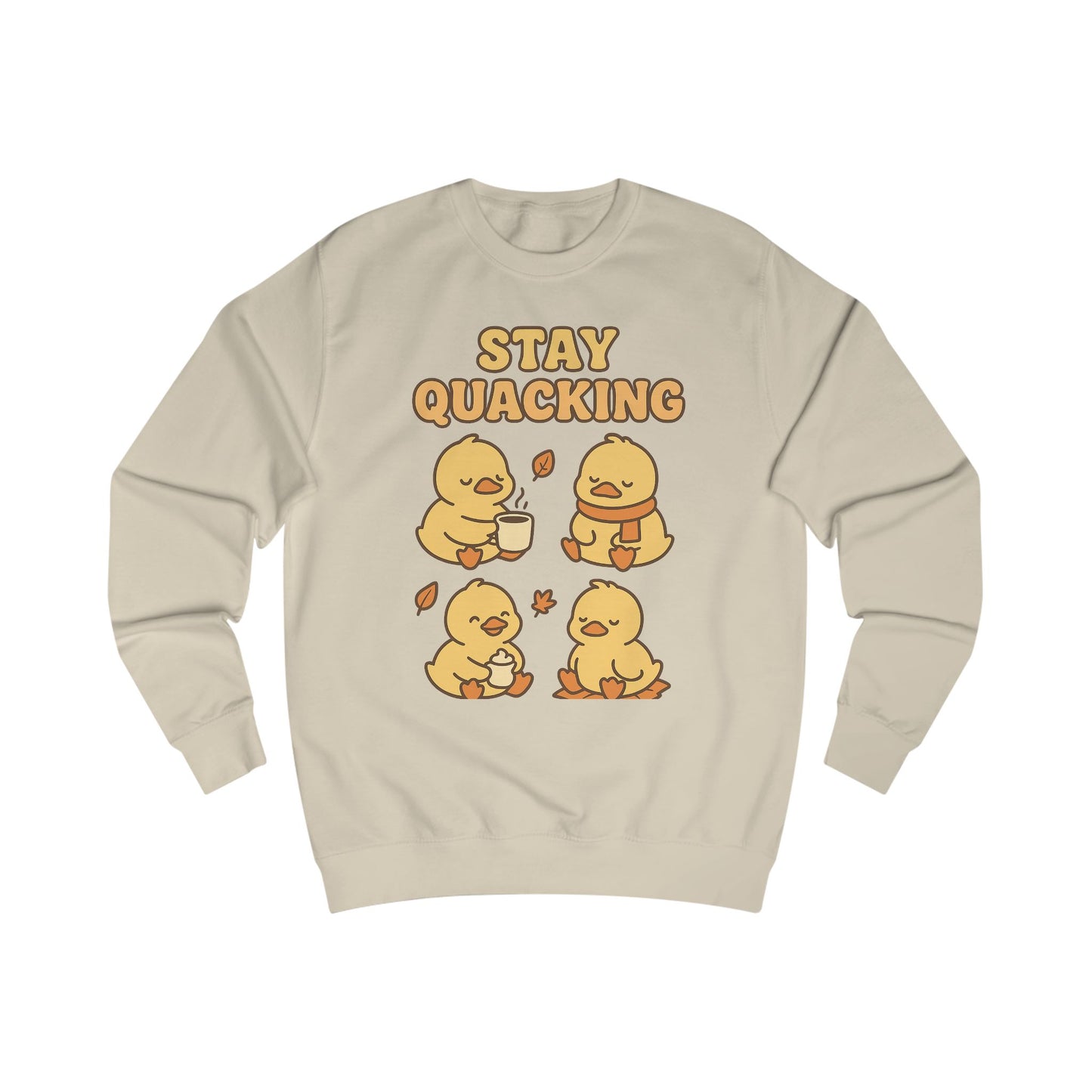 Cozy Ducks Sweatshirt – Funny Fall Pullover for Animal Lovers(UNISEX)