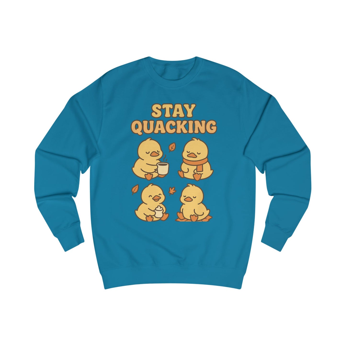 Cozy Ducks Sweatshirt – Funny Fall Pullover for Animal Lovers(UNISEX)