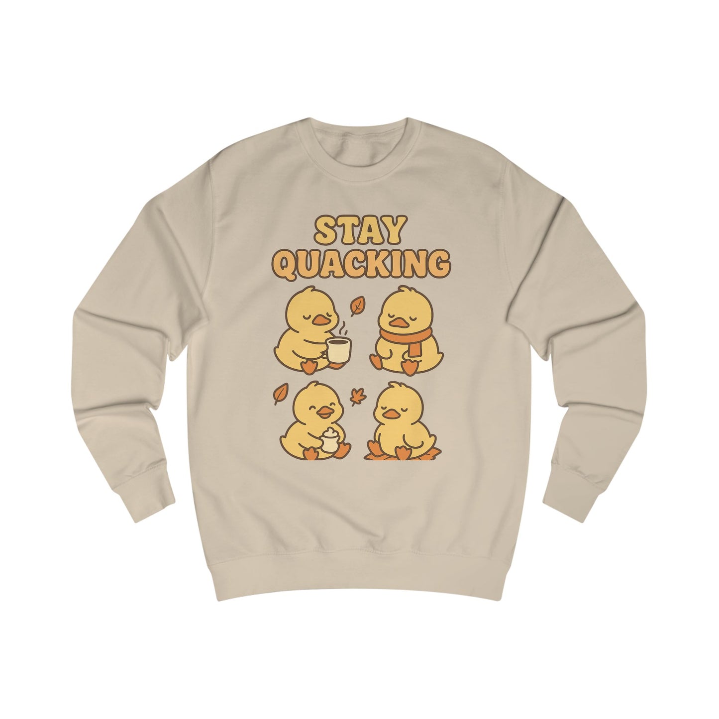 Cozy Ducks Sweatshirt – Funny Fall Pullover for Animal Lovers(UNISEX)