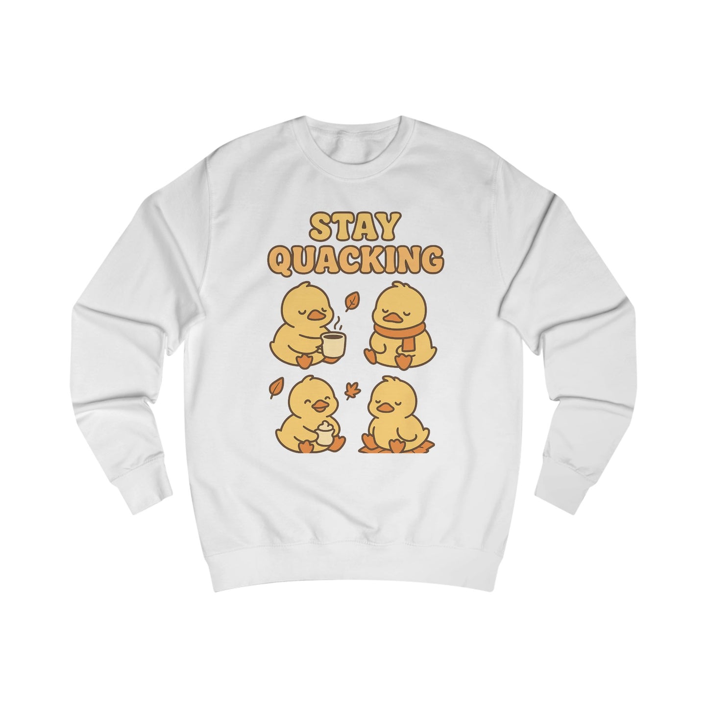 Cozy Ducks Sweatshirt – Funny Fall Pullover for Animal Lovers(UNISEX)