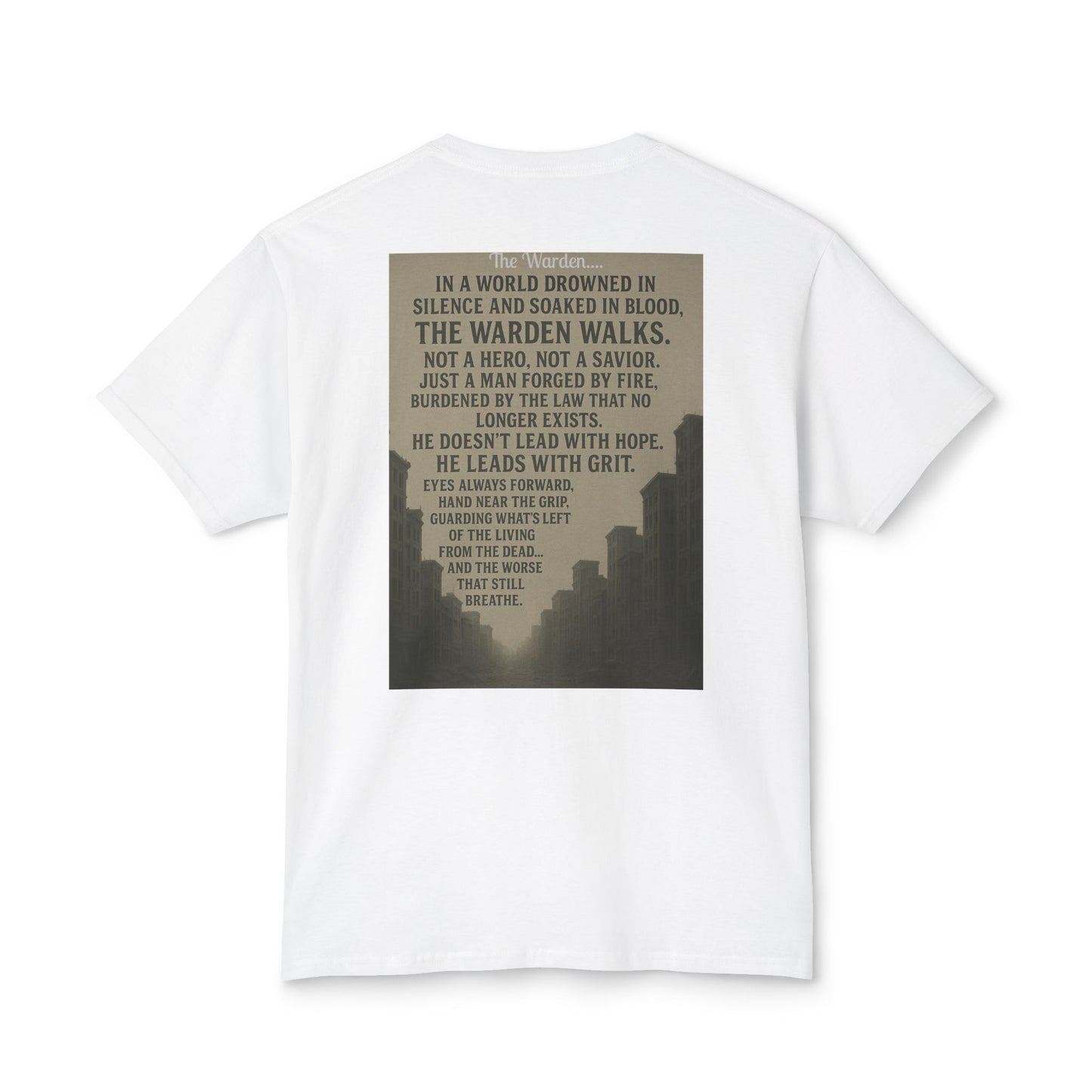 Lone Warden – Code of the New World Tee