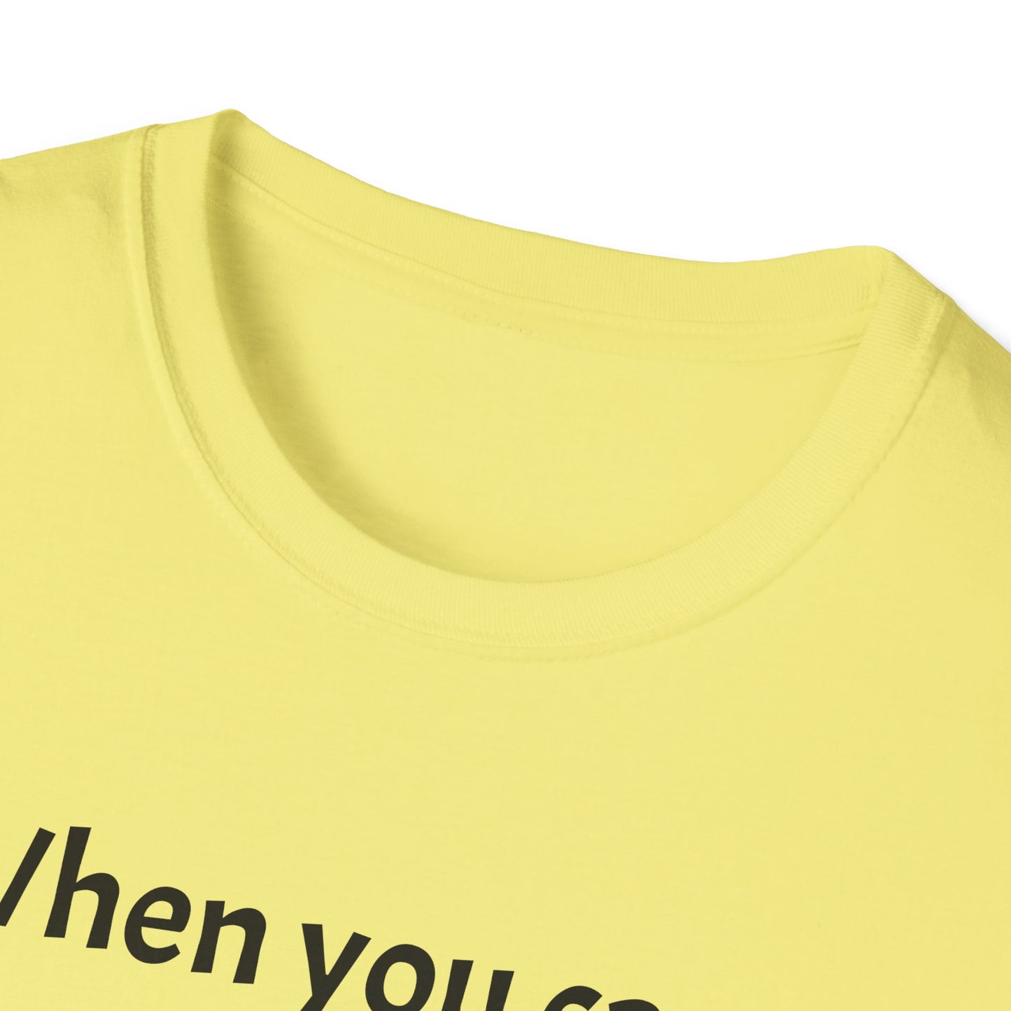 Unisex Softstyle T-Shirt (Sunshine)