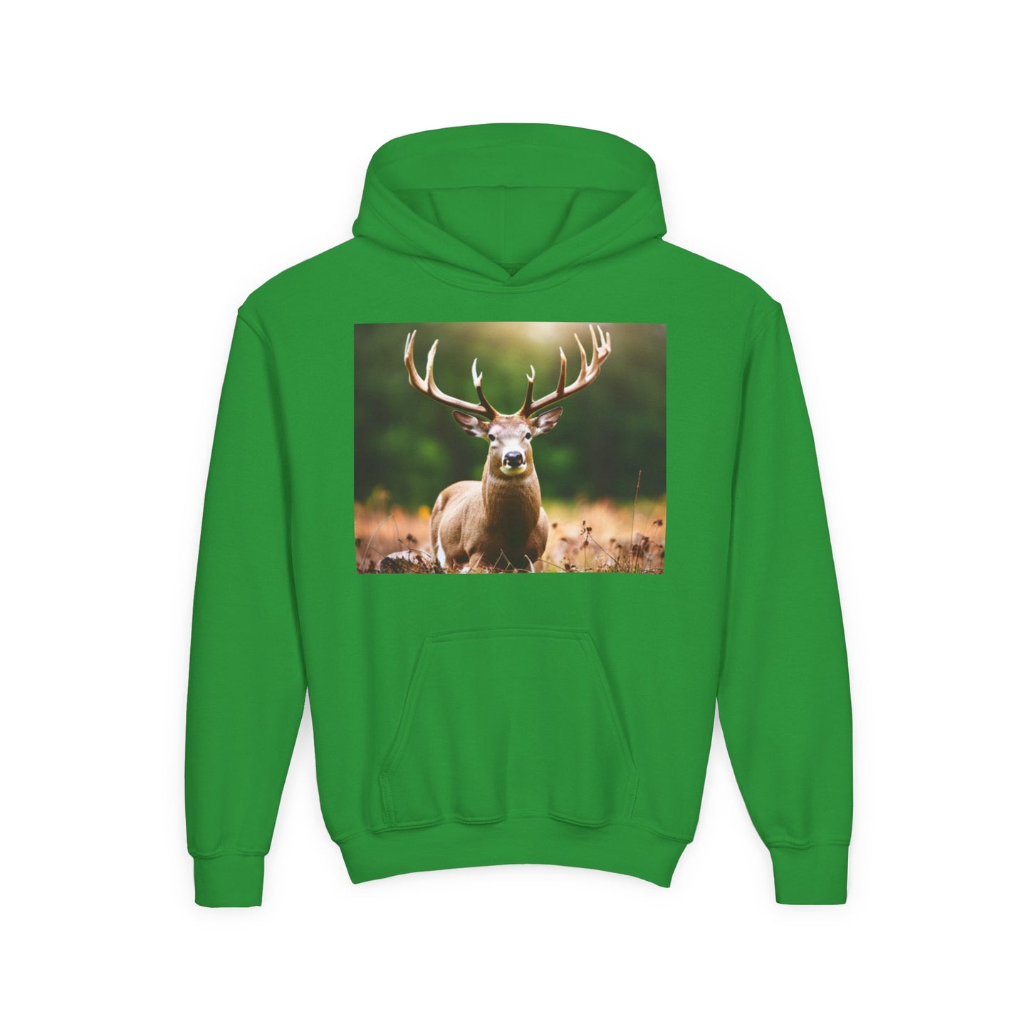 Youth Heavy Blend Hooded Sweatshirt (Deer)