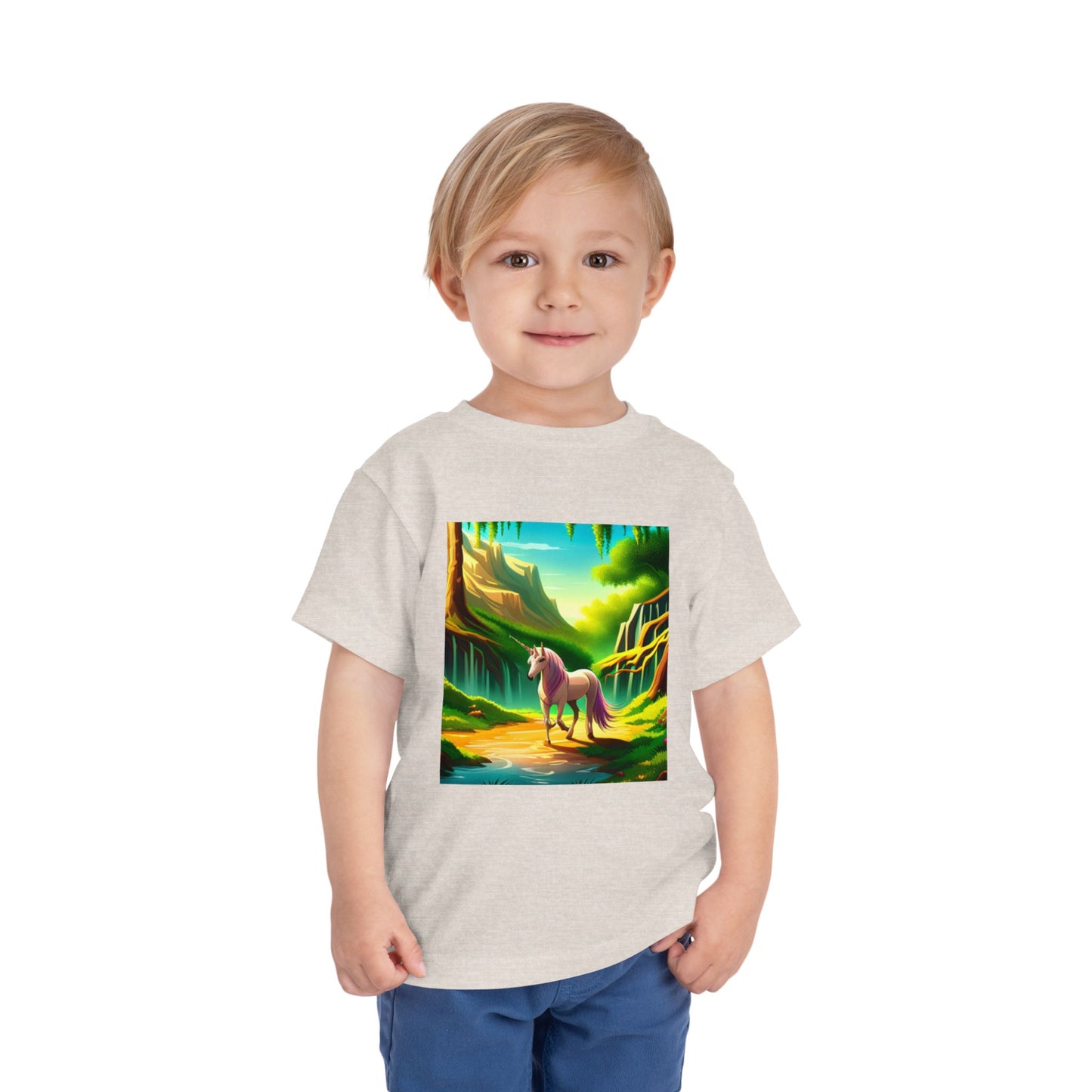 Toddler Short Sleeve Tee (Unicorn)