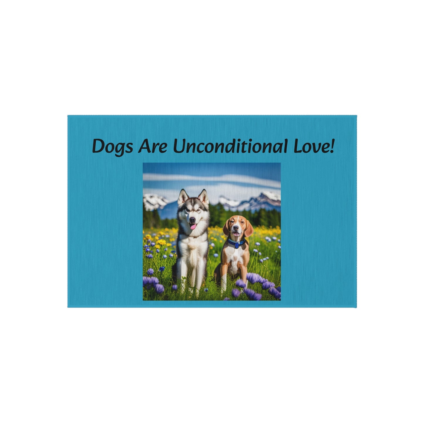 Outdoor Rug (Dogs Love)