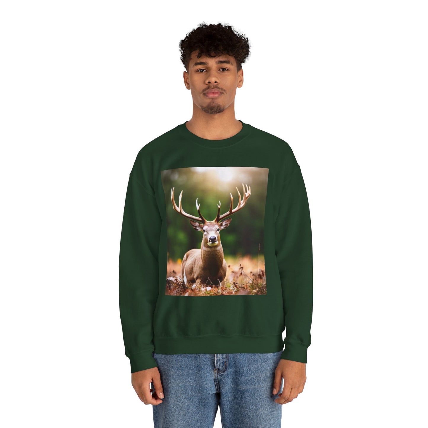 Unisex Heavy Blend™ Crewneck Sweatshirt (Deer)