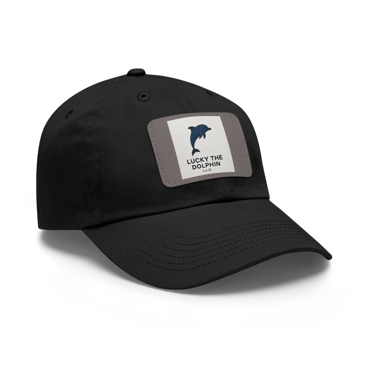 Lucky the Dolphin LLC Signature Logo Hat – Classic Comfort, Bold Style