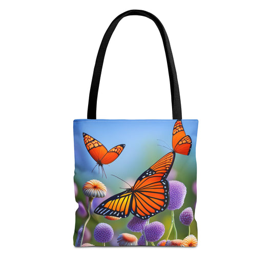 Tote Bag (AOP) (Butterflies)