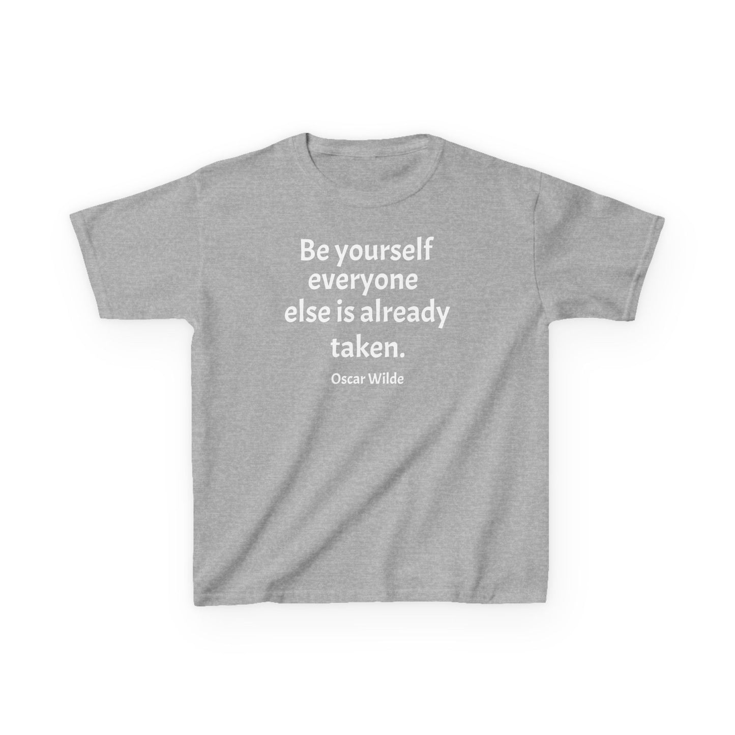 Kids Heavy Cotton™ Tee (Be Yourself)