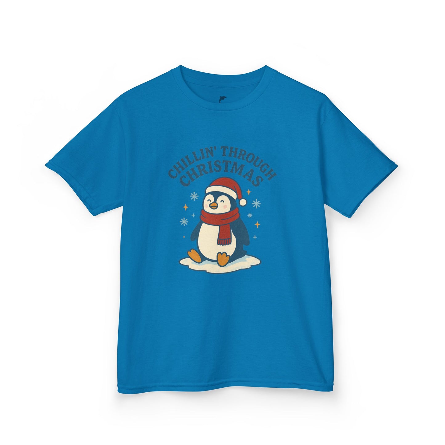 Chillin’ Through Christmas Penguin Kids Tee