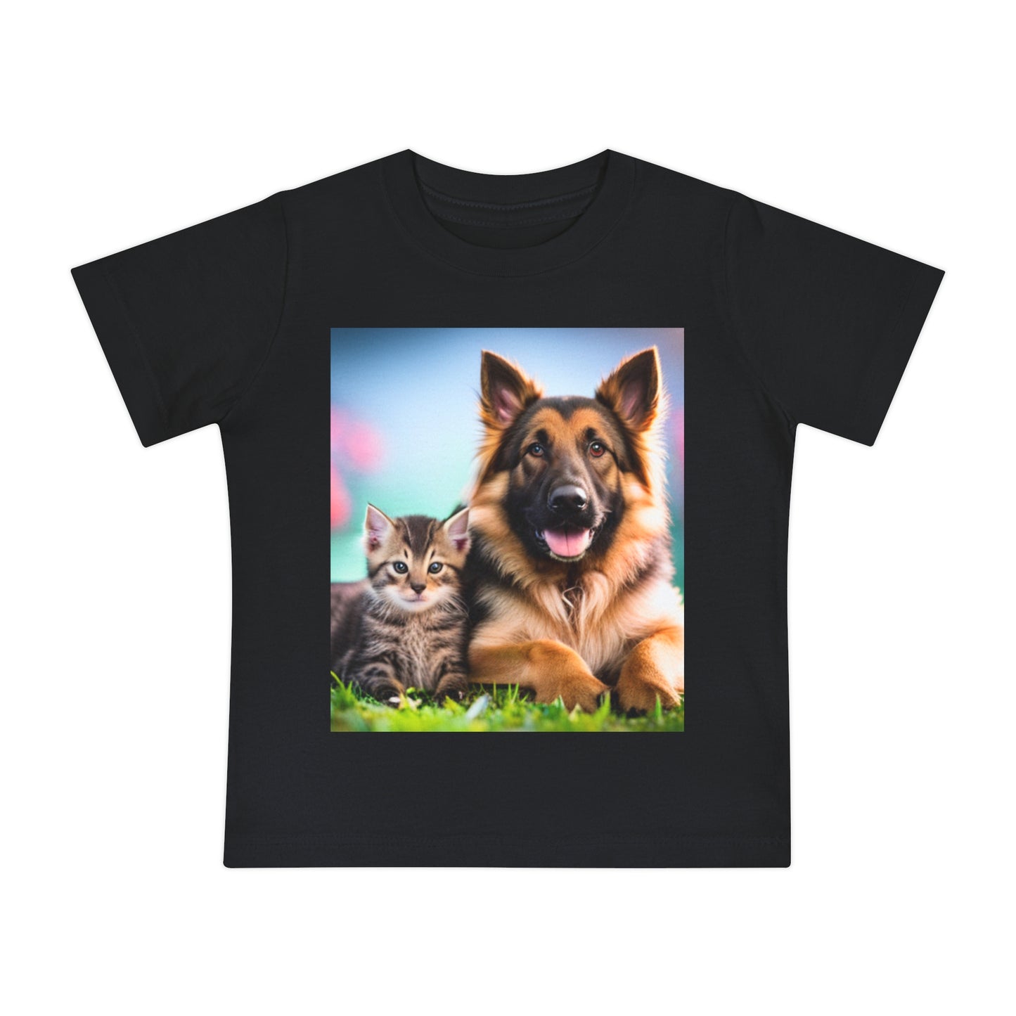 Baby Short Sleeve T-Shirt (German Shephard)