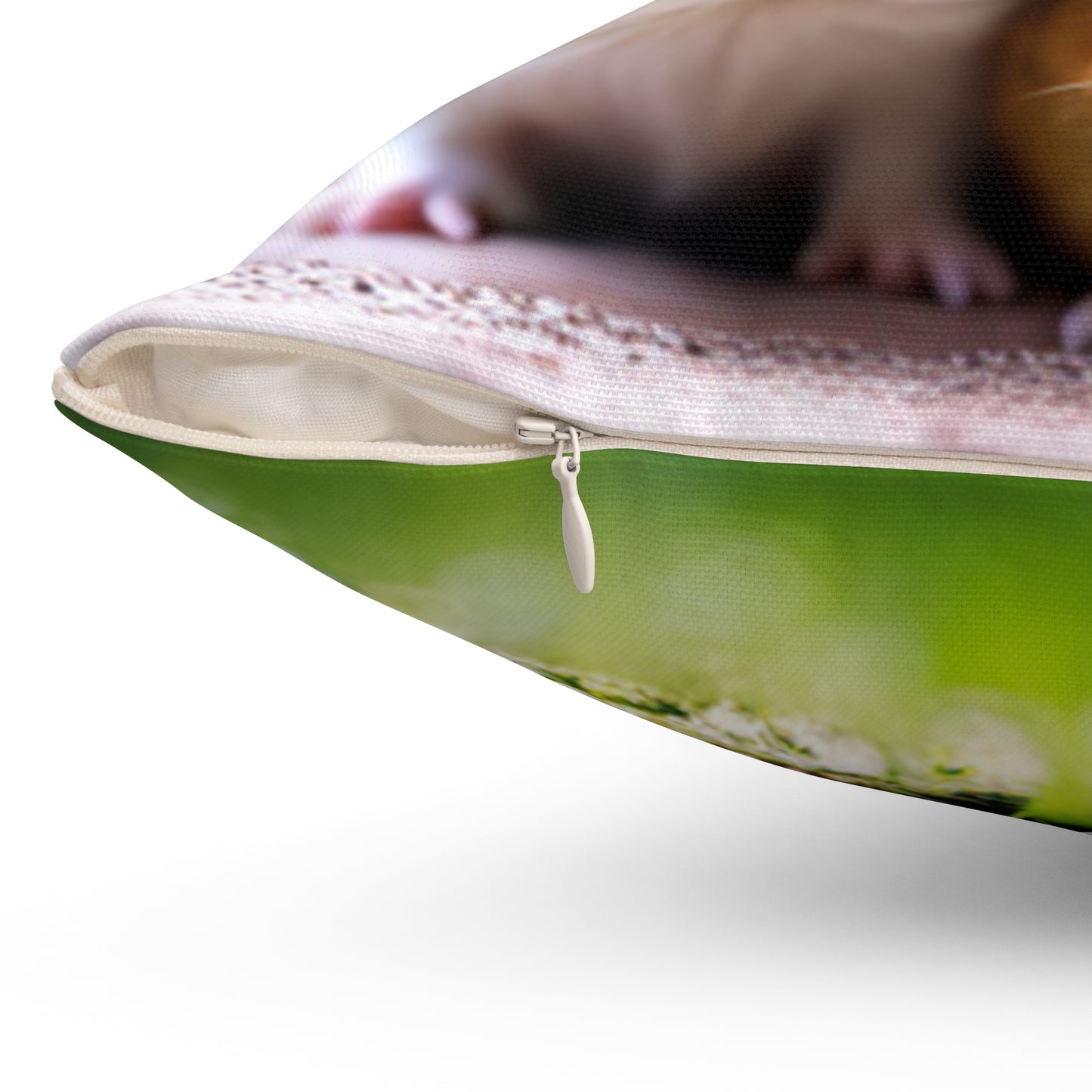 Spun Polyester Square Pillow (Guinea Pigs)