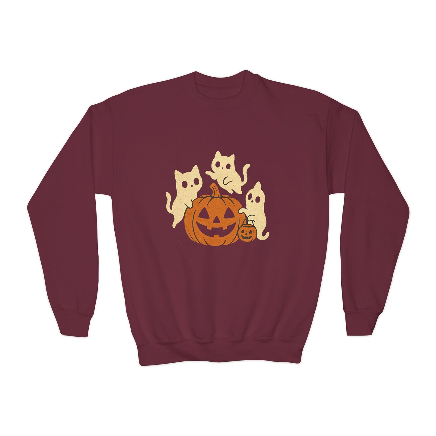 Haunted Kittens Youth Crewneck🐾👻