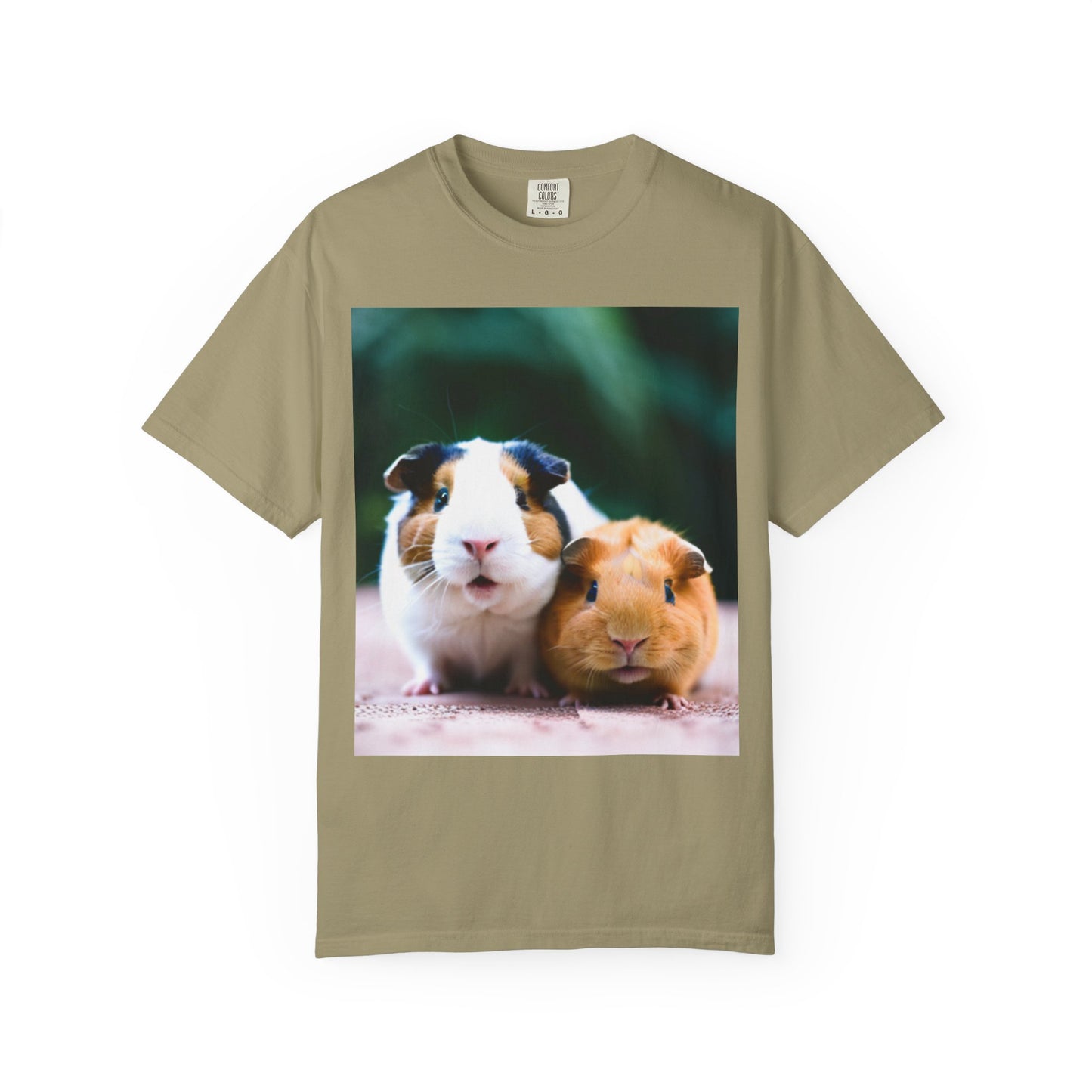 Unisex Garment-Dyed T-shirt (Guinea Pigs)