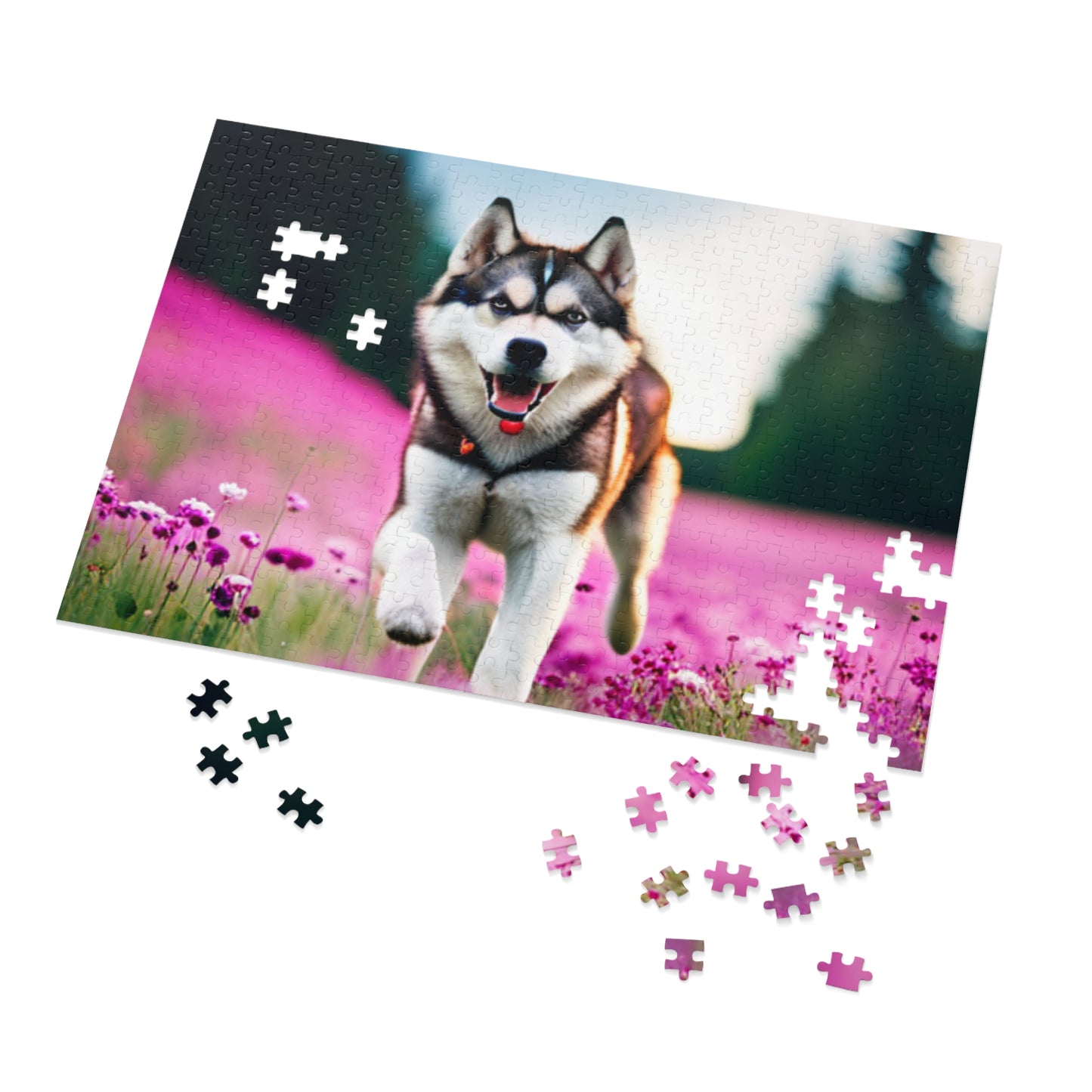 Jigsaw Puzzle (30, 110, 252, 500, and 1000-Piece) (Husky)