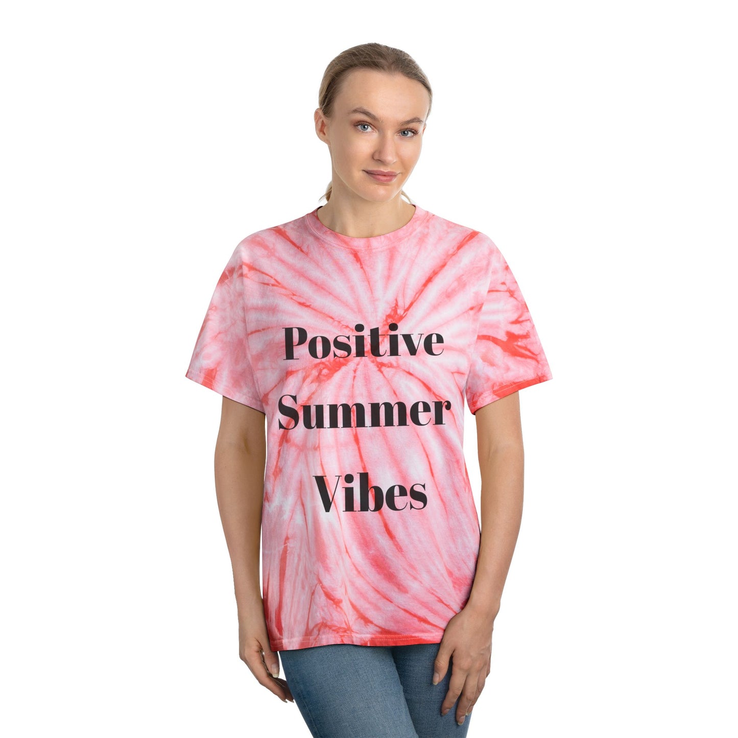 Tie-Dye Tee, Cyclone (Positive Vibes)