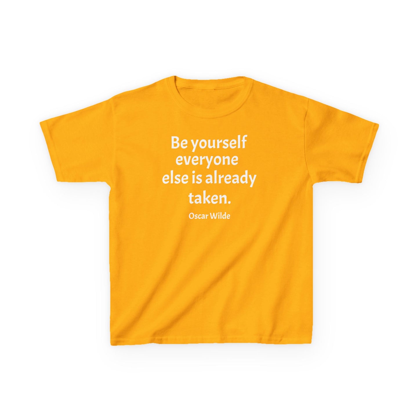 Kids Heavy Cotton™ Tee (Be Yourself)