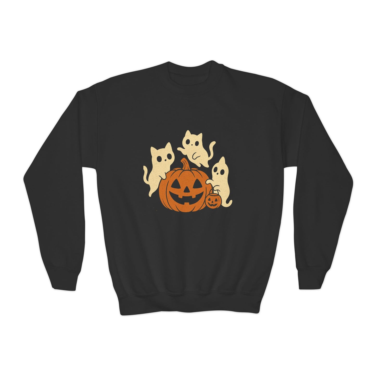Haunted Kittens Youth Crewneck🐾👻