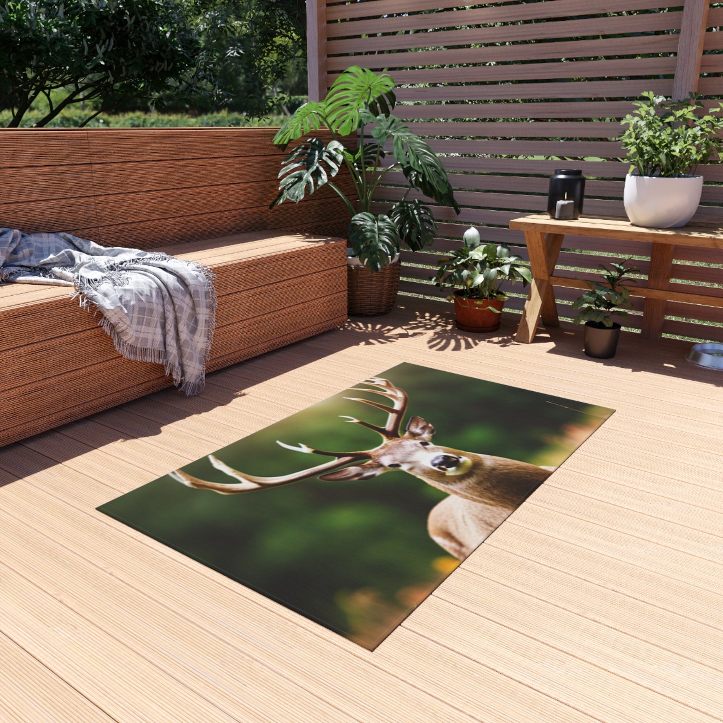 Outdoor Rug (Deer/Buck)