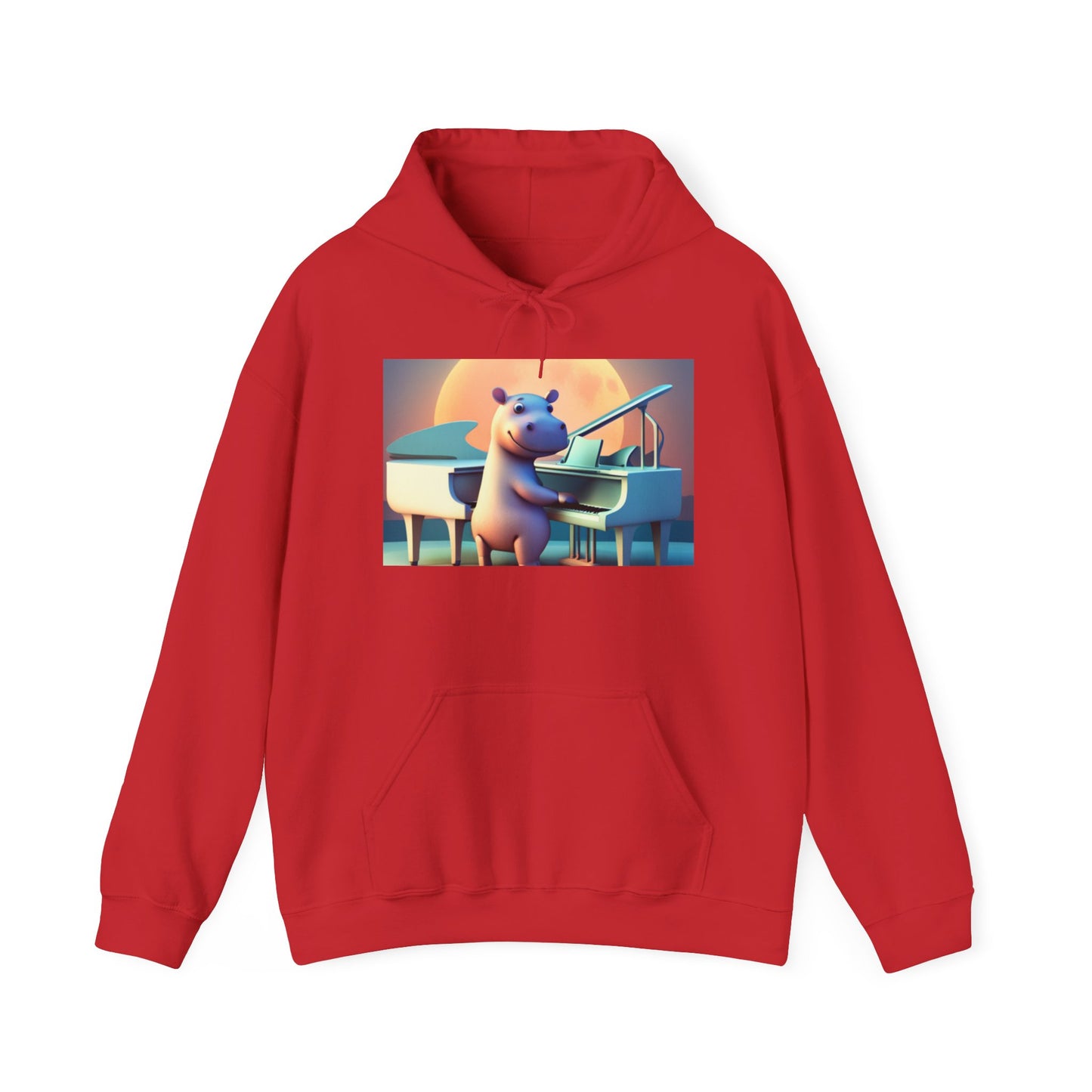 Unisex Heavy Blend™ Hooded Sweatshirt (Hippo)