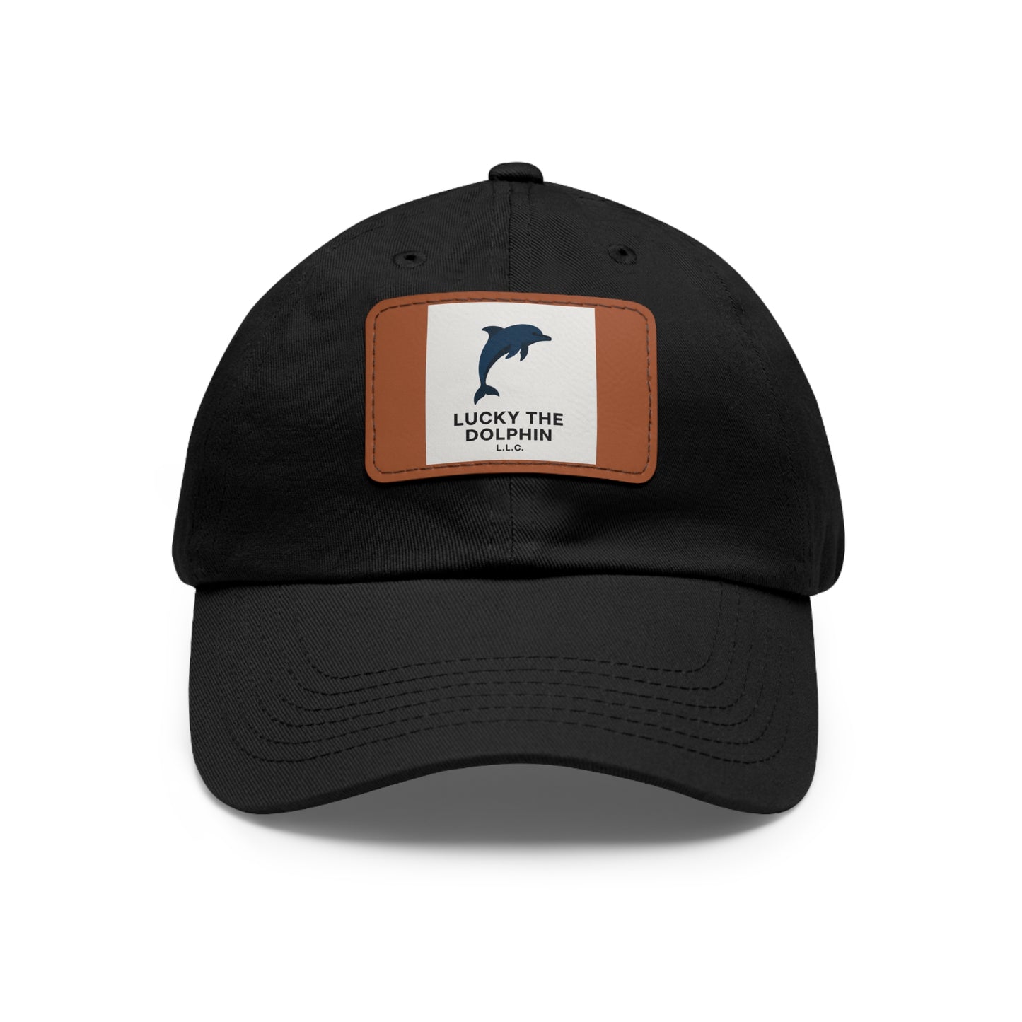 Lucky the Dolphin LLC Signature Logo Hat – Classic Comfort, Bold Style