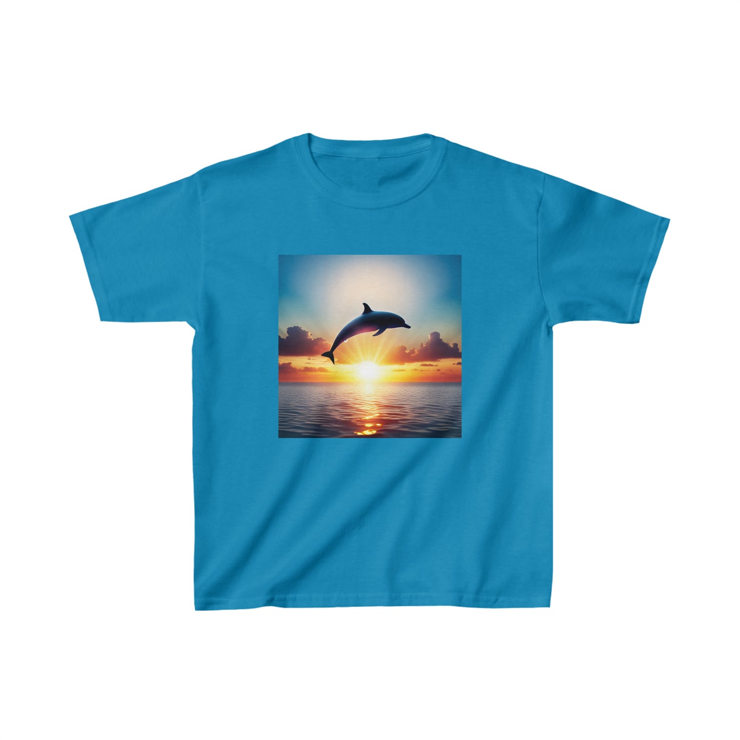 Kids Heavy Cotton™ Tee (Dolphin)