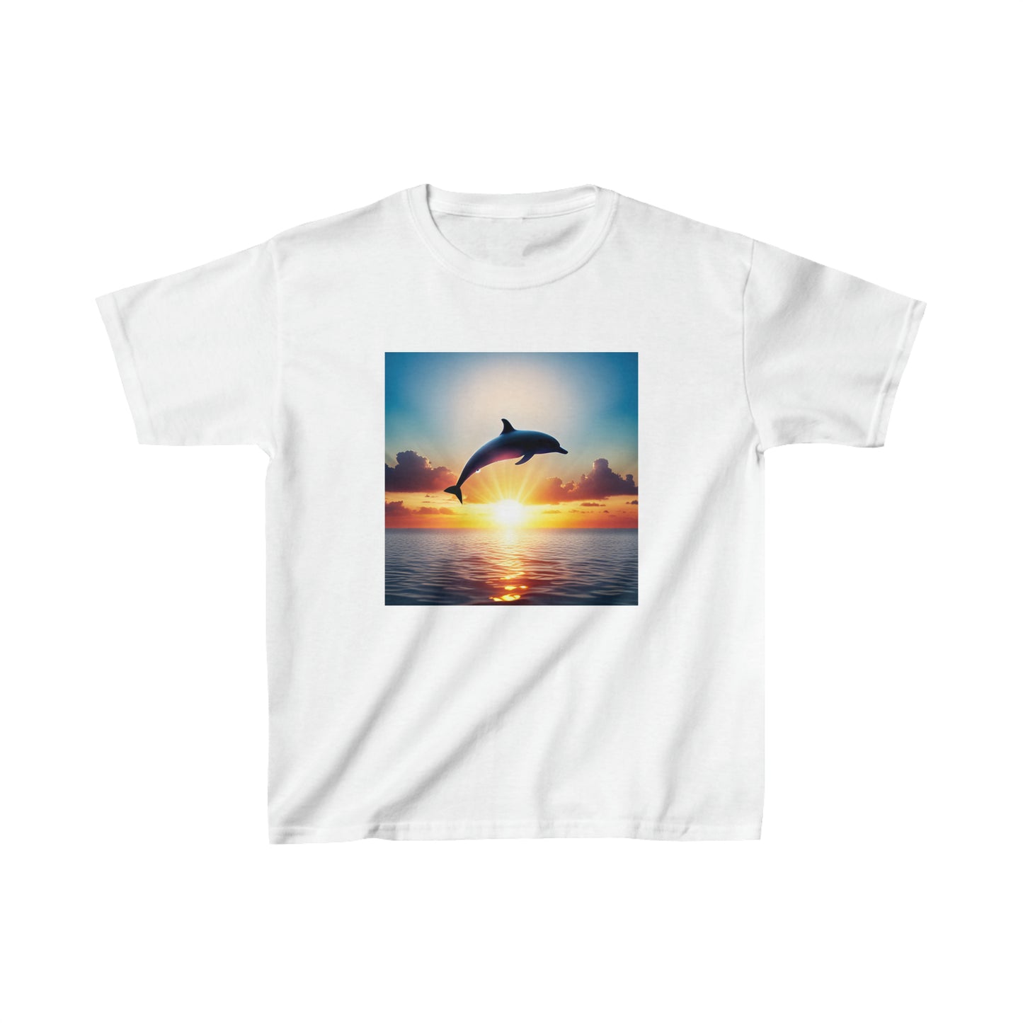 Kids Heavy Cotton™ Tee (Dolphin)