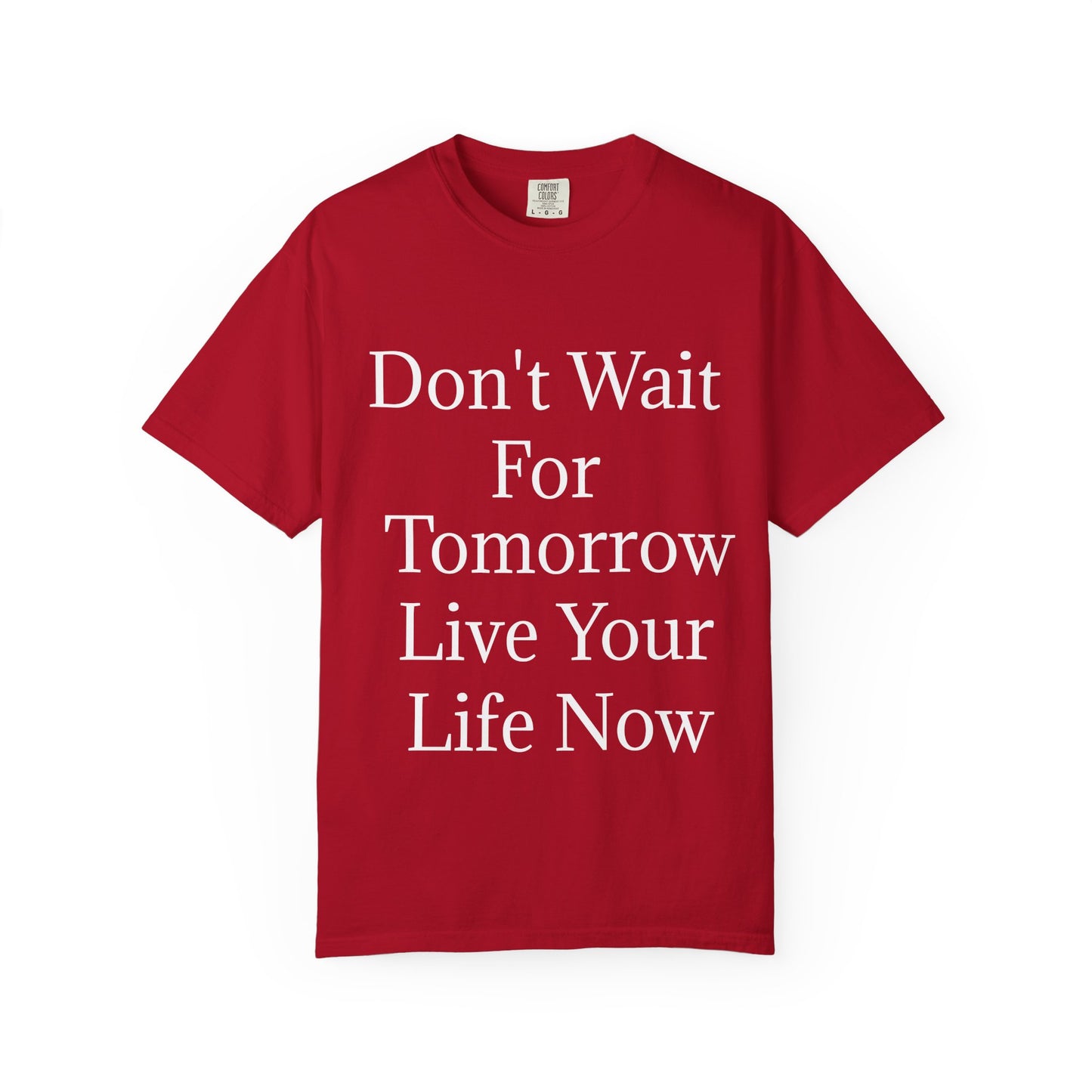 Unisex Garment-Dyed T-shirt (Don't Wait)