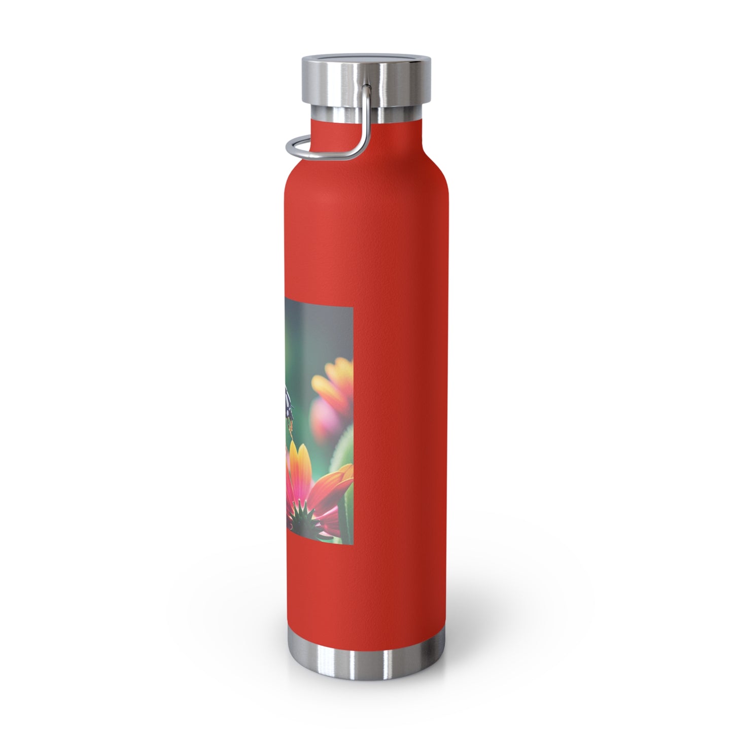 Copper Vacuum Insulated Bottle, 22oz (Lady Bug)