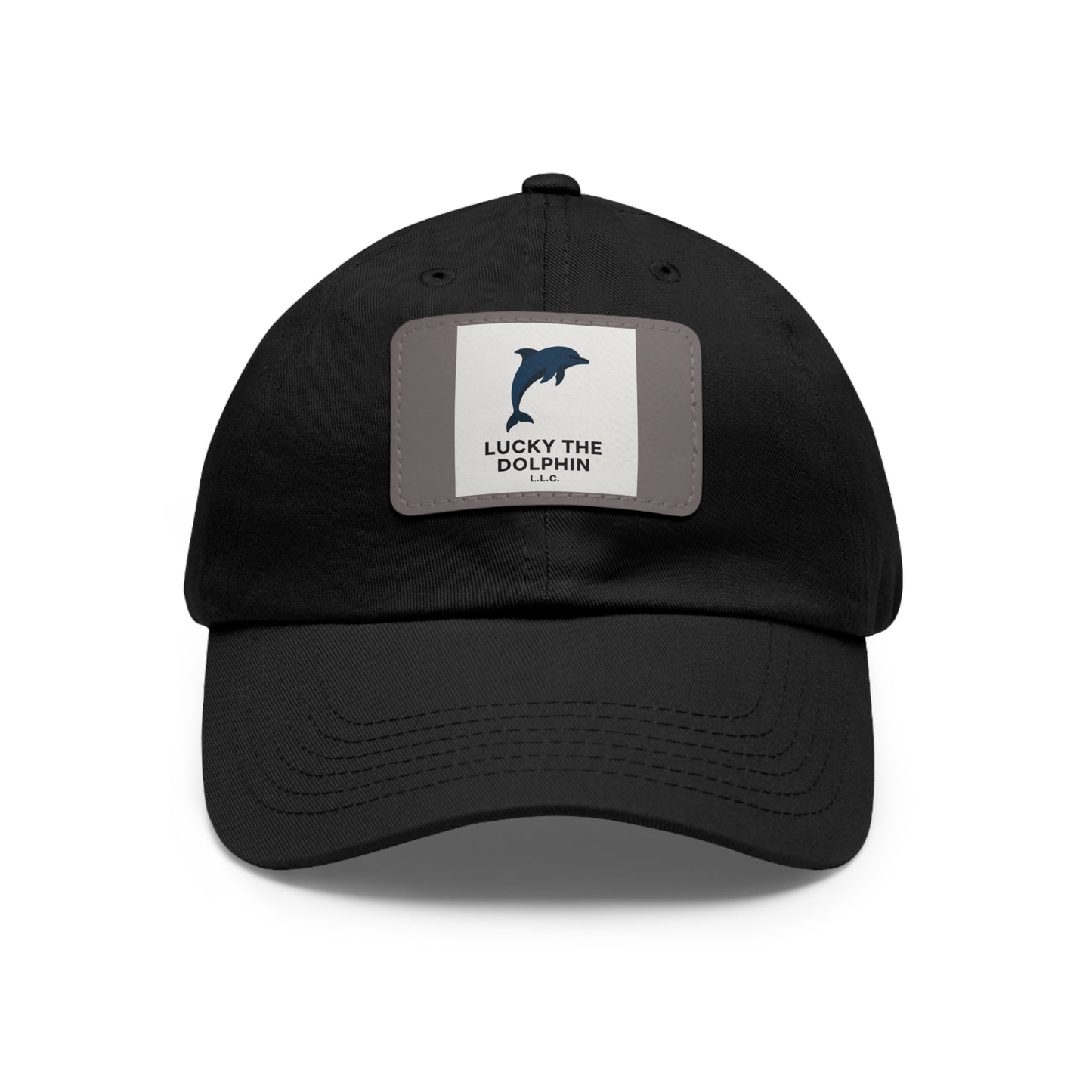 Lucky the Dolphin LLC Signature Logo Hat – Classic Comfort, Bold Style