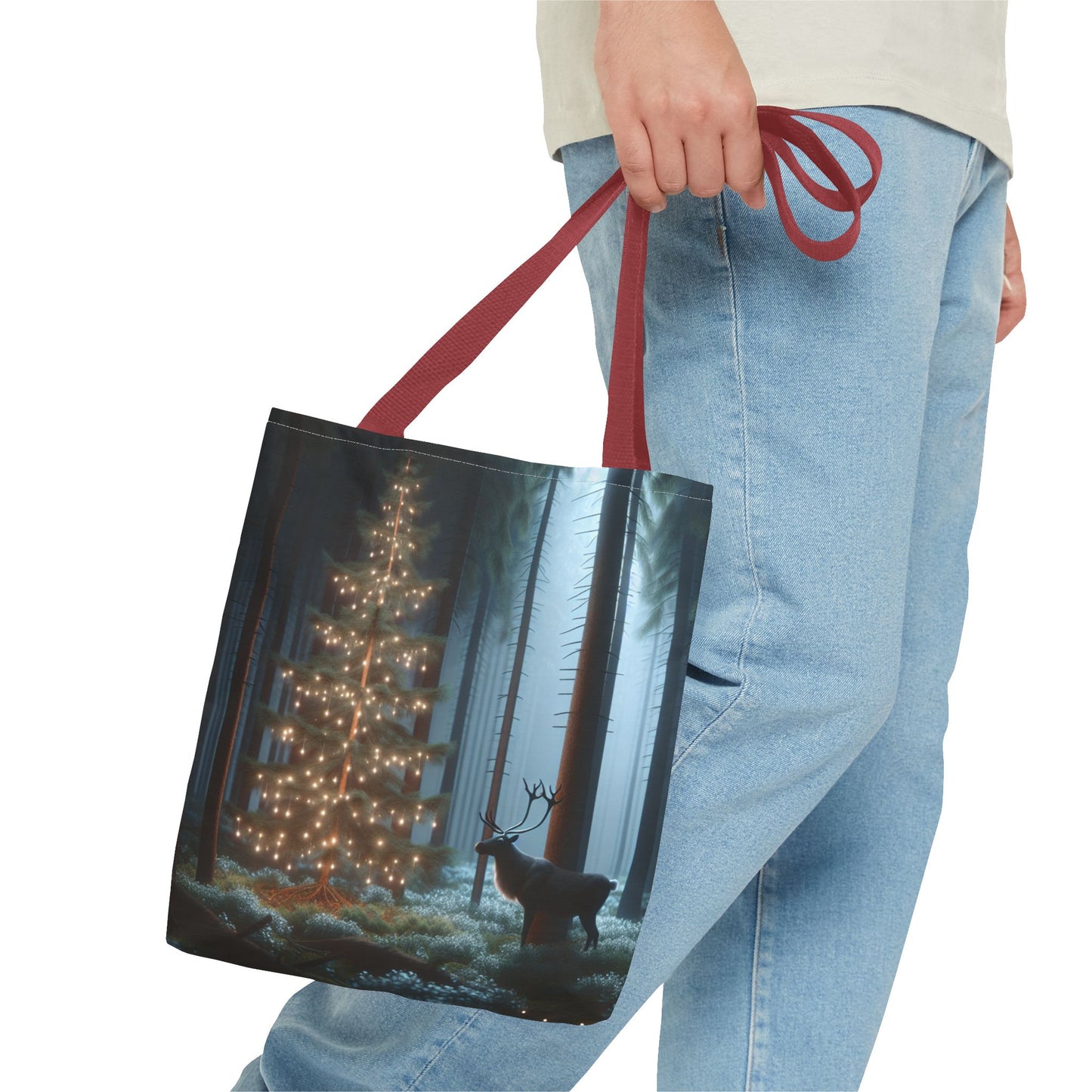 Tote Bag (AOP) (Reindeer)