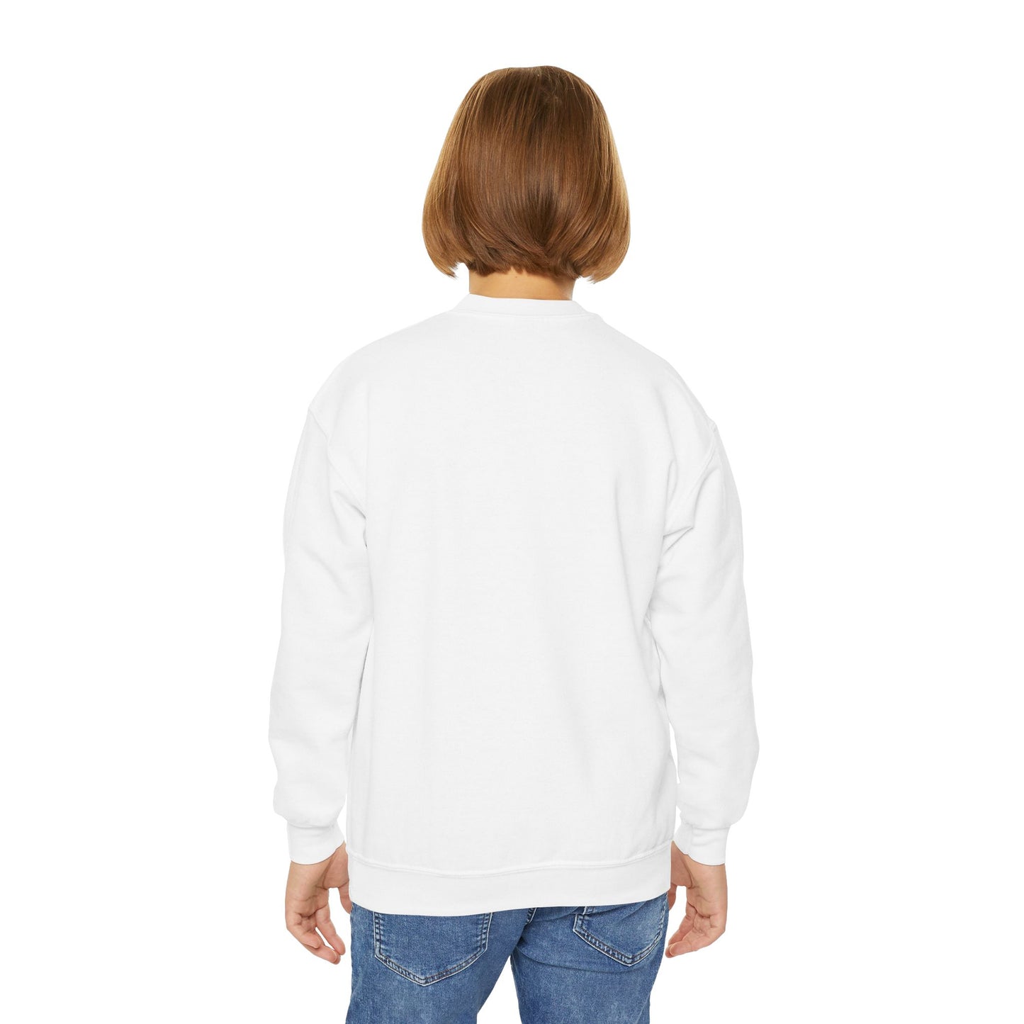 Youth Crewneck Sweatshirt (Santa/Reindeer)
